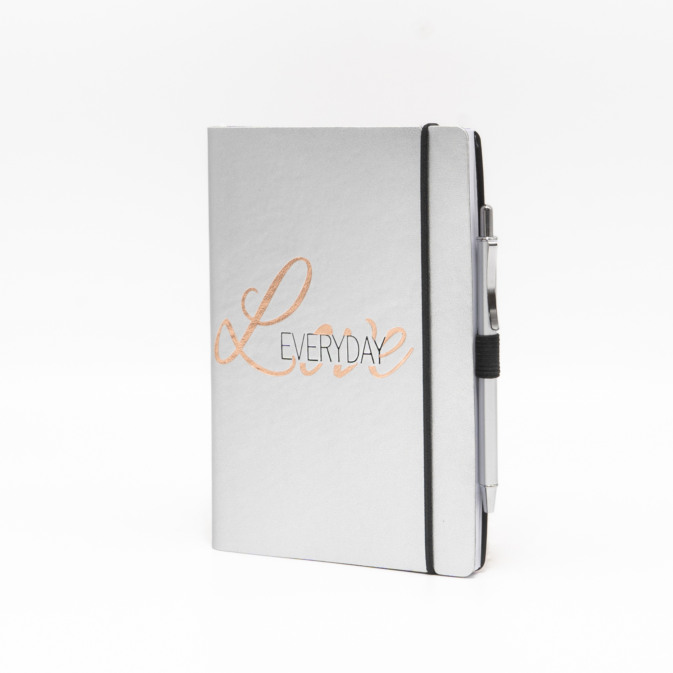 Agenda Settimanale 10X15 Love Everyday con Elastico e Penna