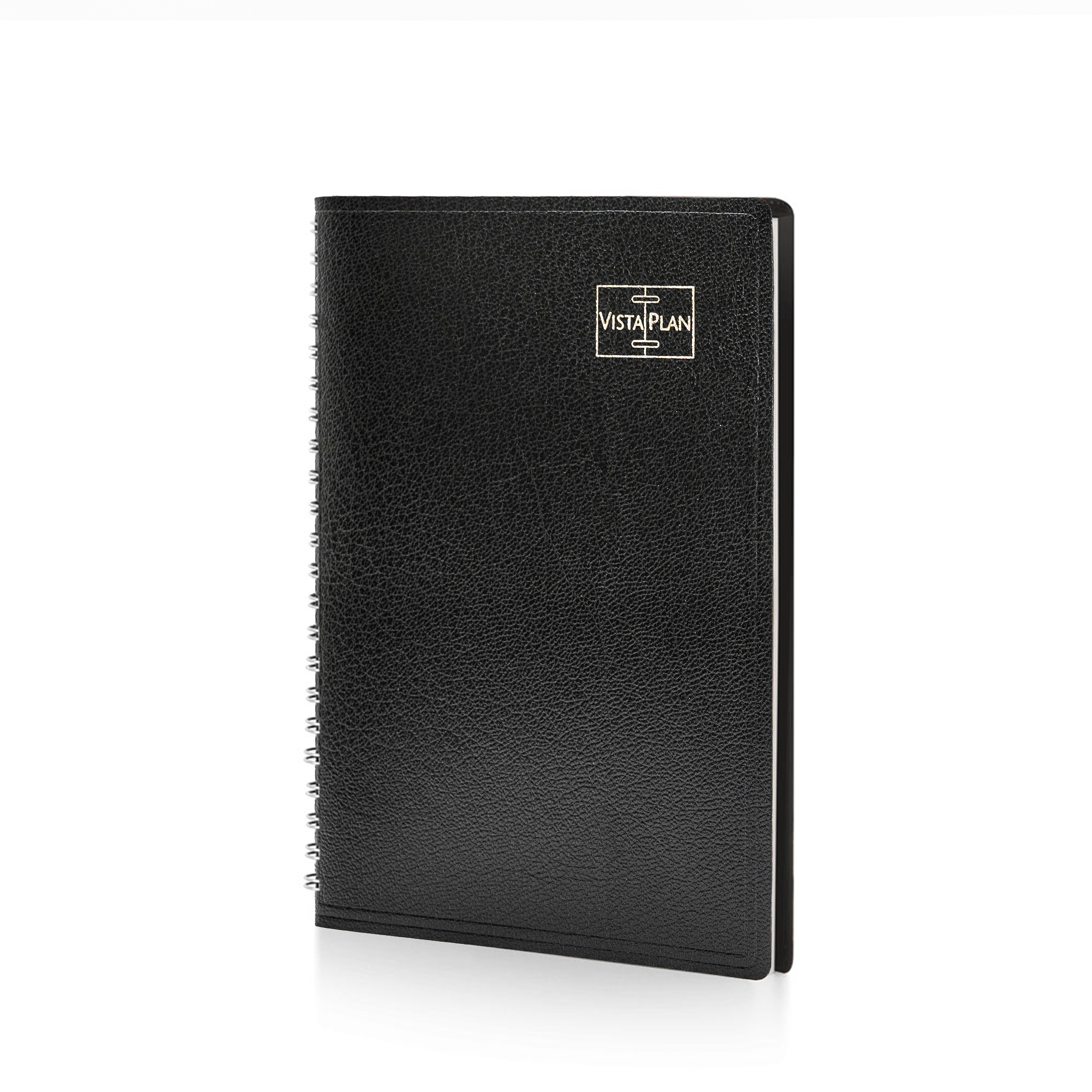 Agenda Settimanale Spiralata 17x24 Vistaplan Black
