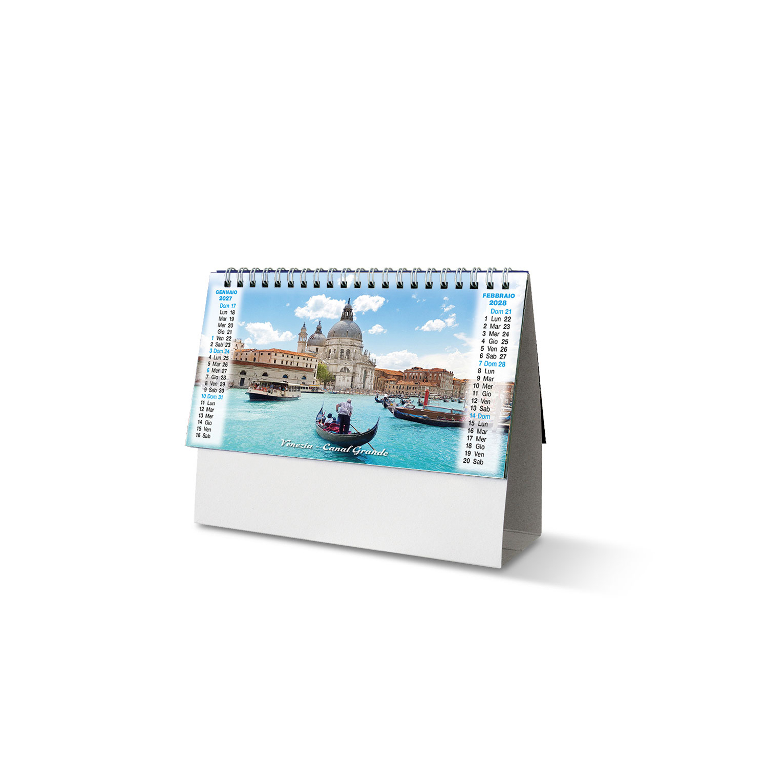 Calendario Da Tavolo 21X14 Linea Illustrati