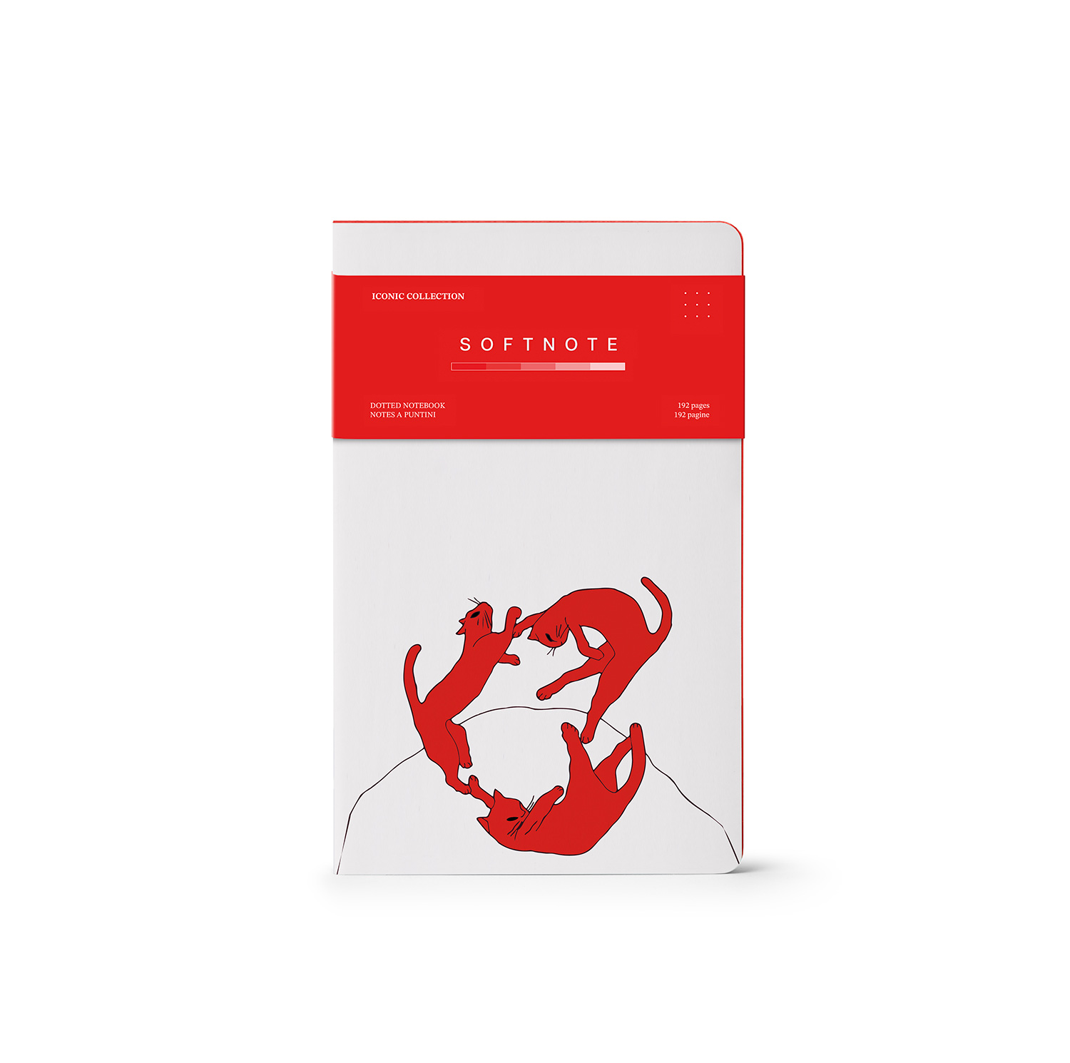 Taccuino - Iconic Collection -  Fire Red