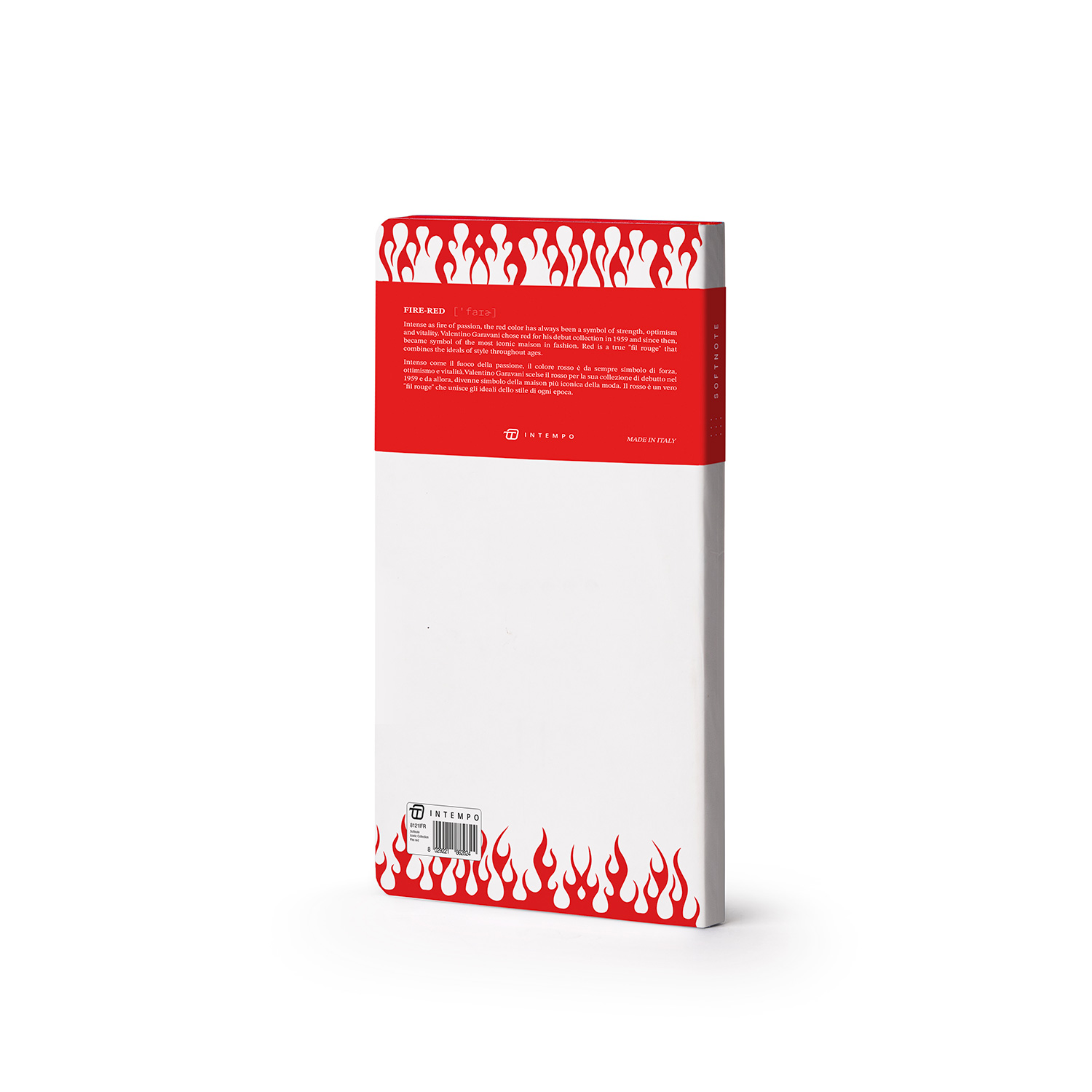 Taccuino - Iconic Collection -  Fire Red