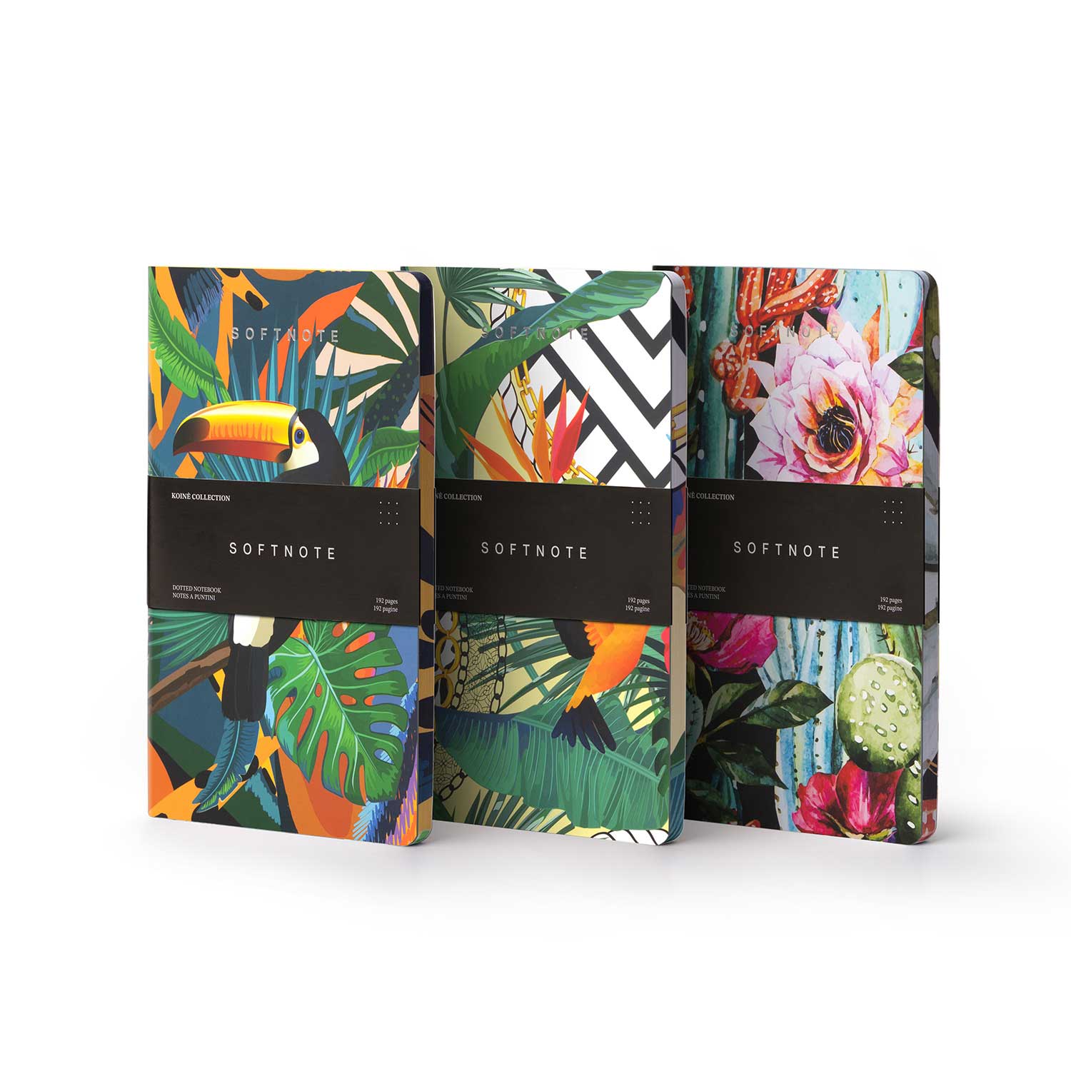 Assortimento Softnote Collezione Koine 42 pz con Expo da banco