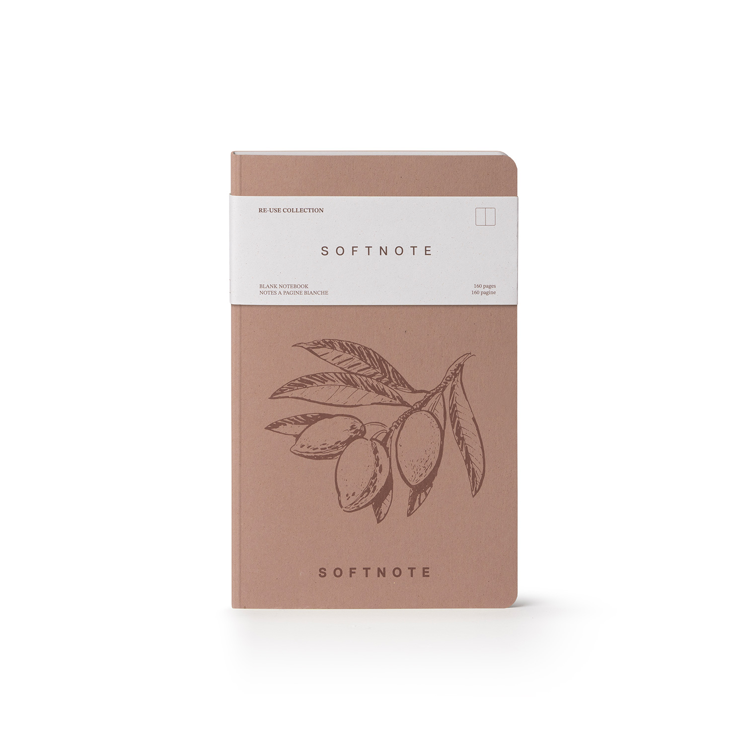 Taccuino Re-Use Collection - Nocciole