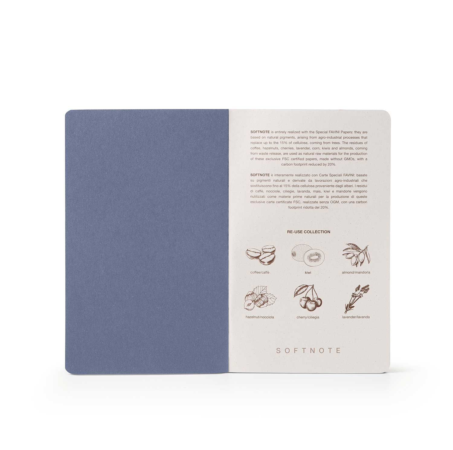 Taccuino Re-Use Collection - Lavanda