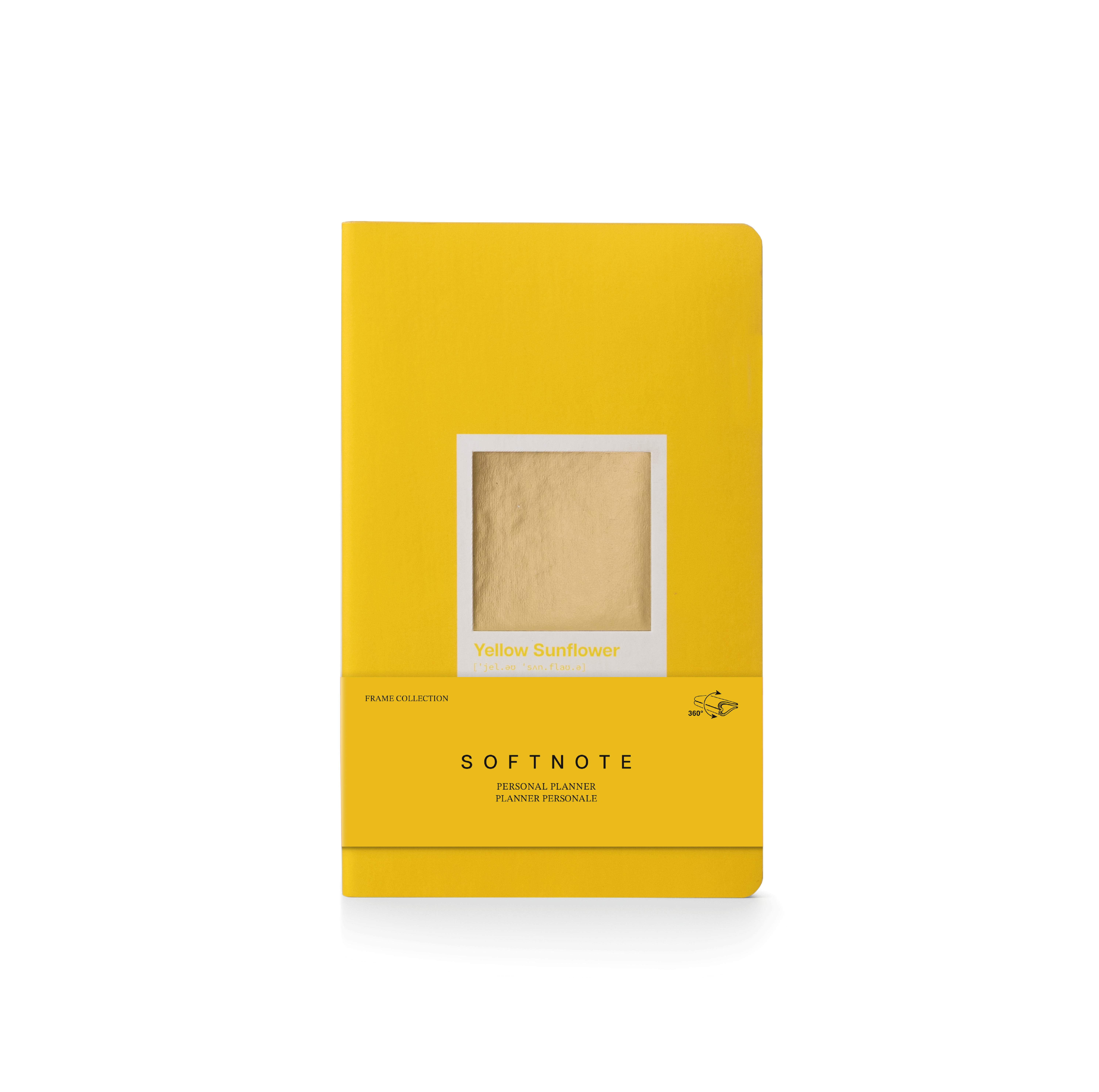 Personal Notes Softnote 13x21 Frame Collection - Yellow Sunflower
