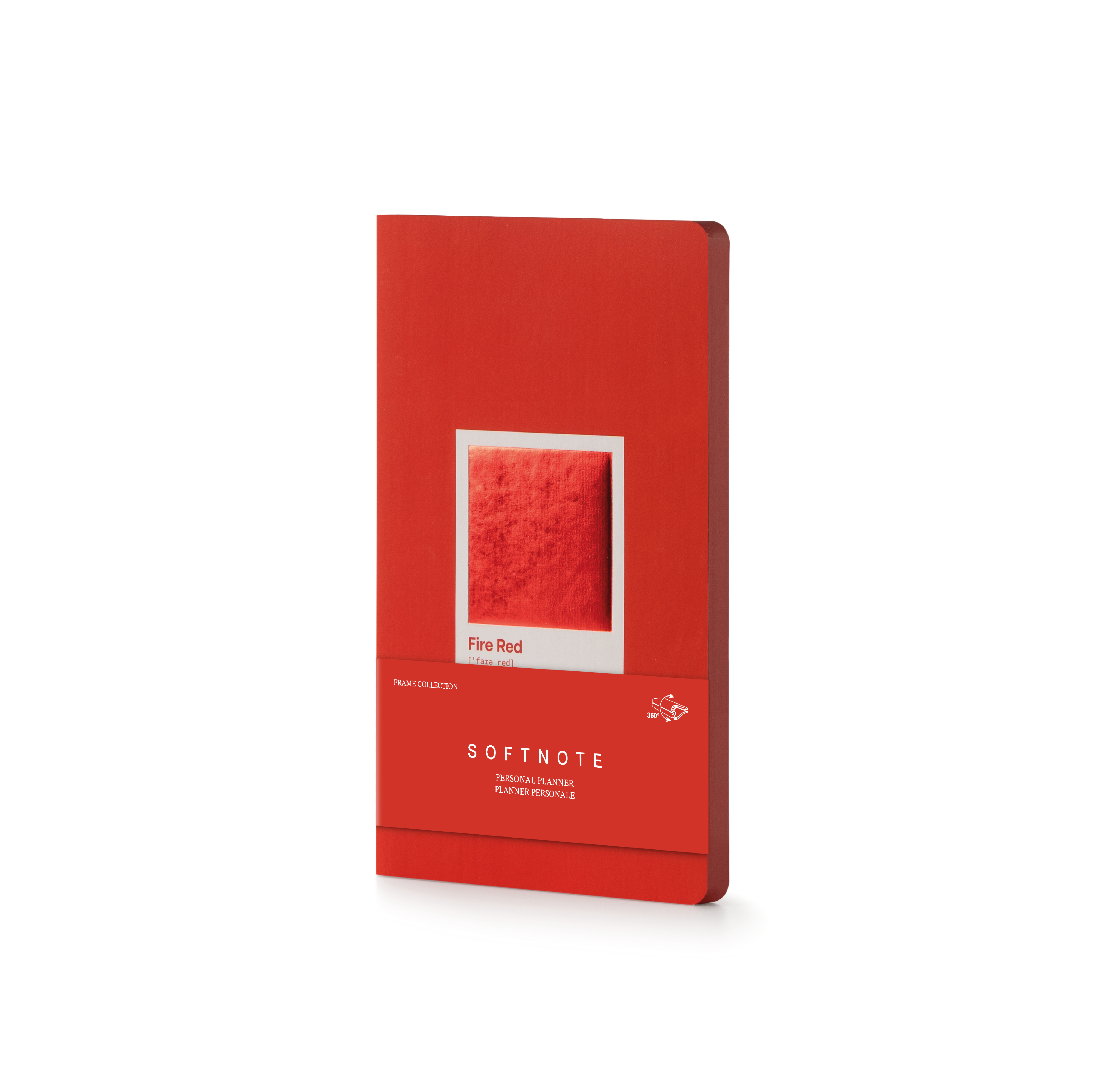 Personal Notes Softnote 13x21 Frame Collection - Fire Red