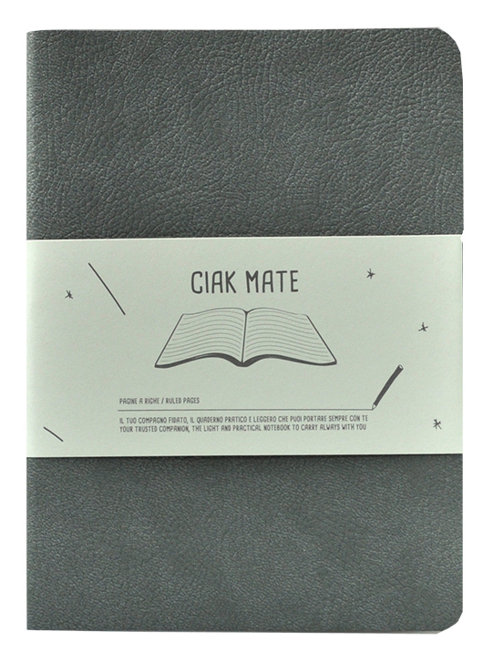 Quaderno Slim Ciak Mate 12X17