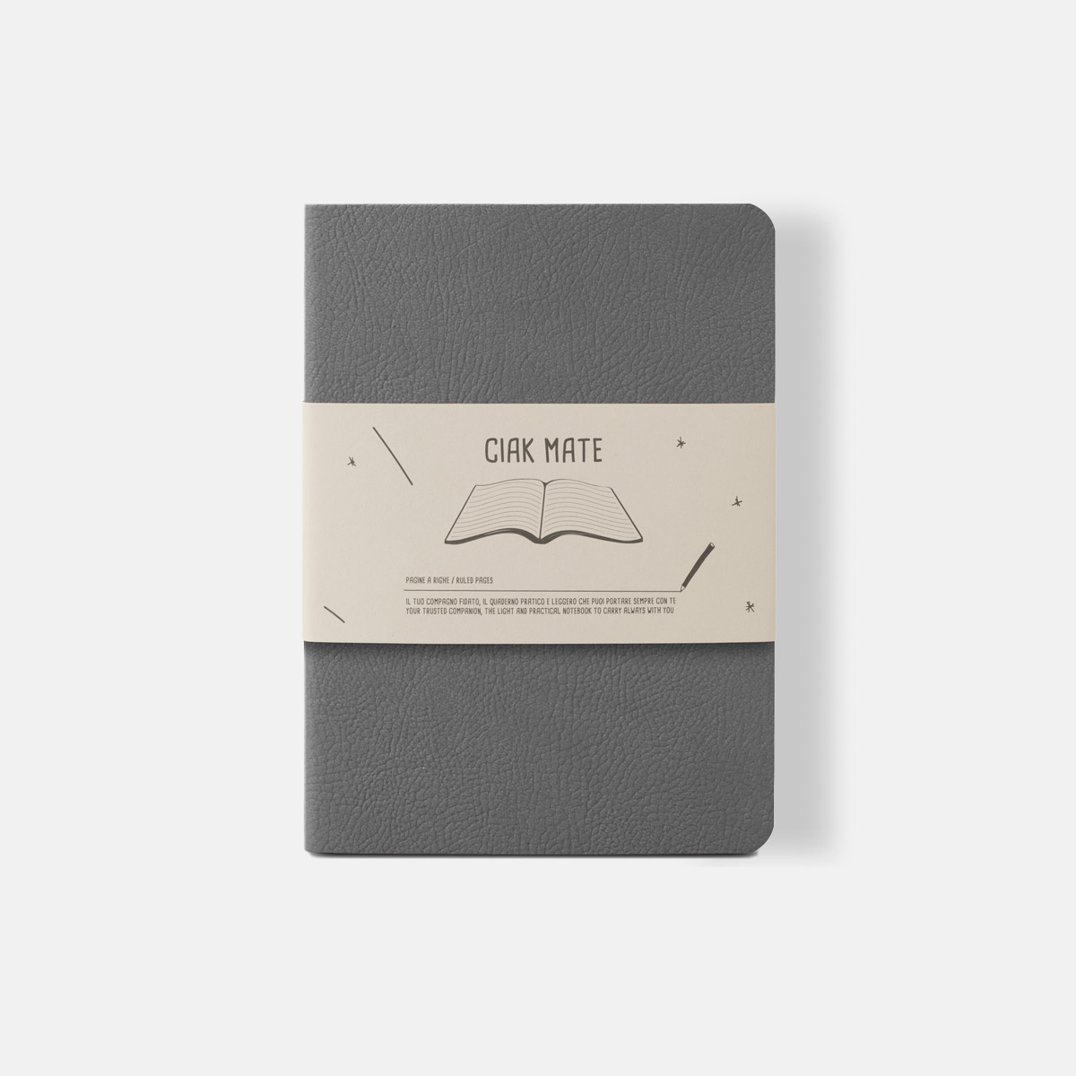 Quaderno Slim Ciak Mate 12X17 Tracciato a Puntini