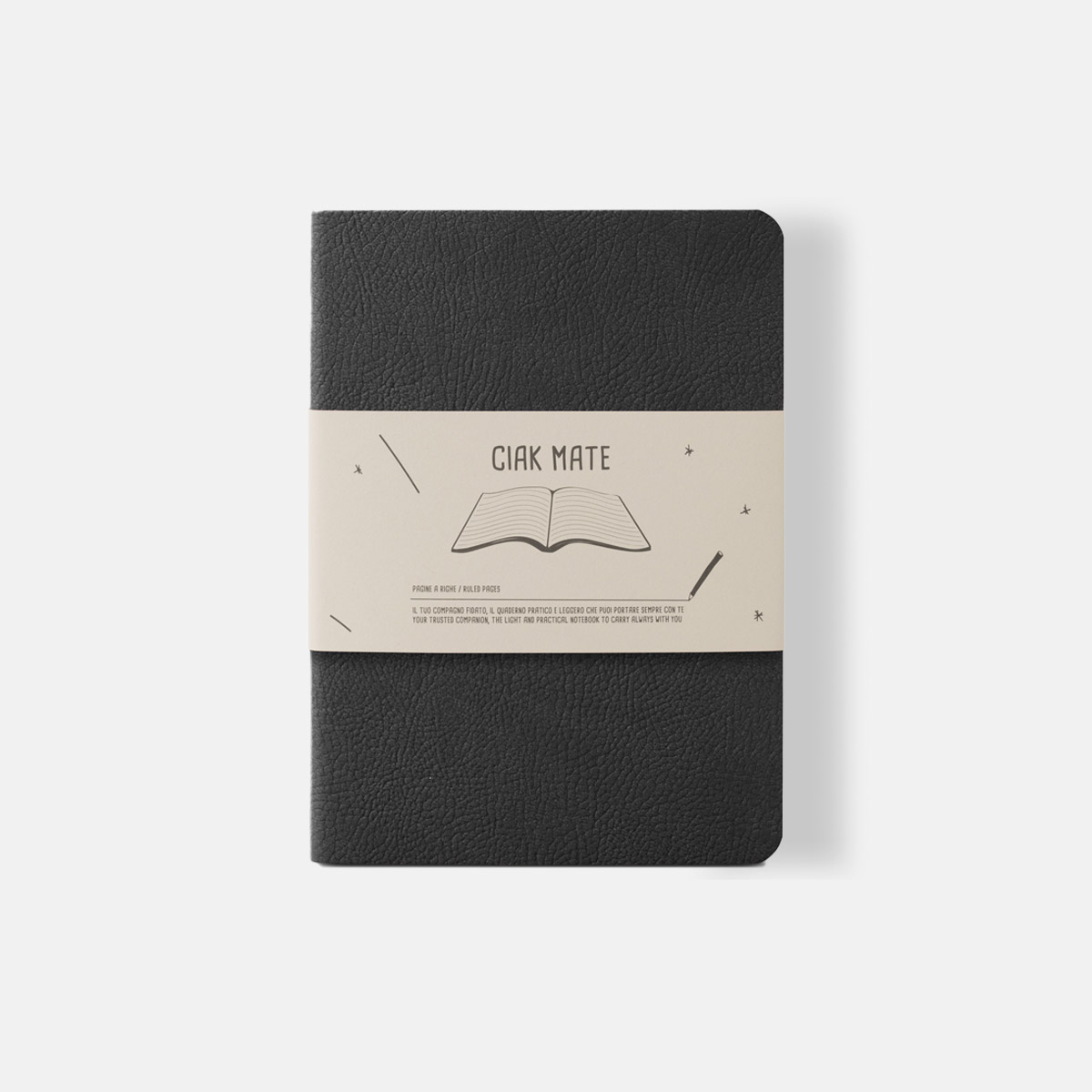 Quaderno Slim Ciak Mate 12X17 Tracciato a Puntini