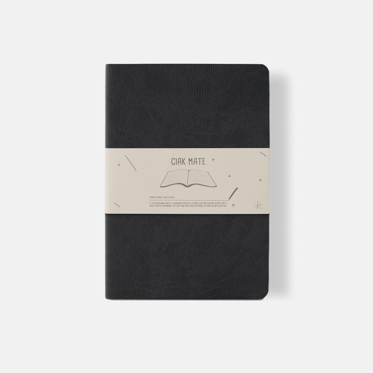 Quaderno Slim Ciak Mate 15X21