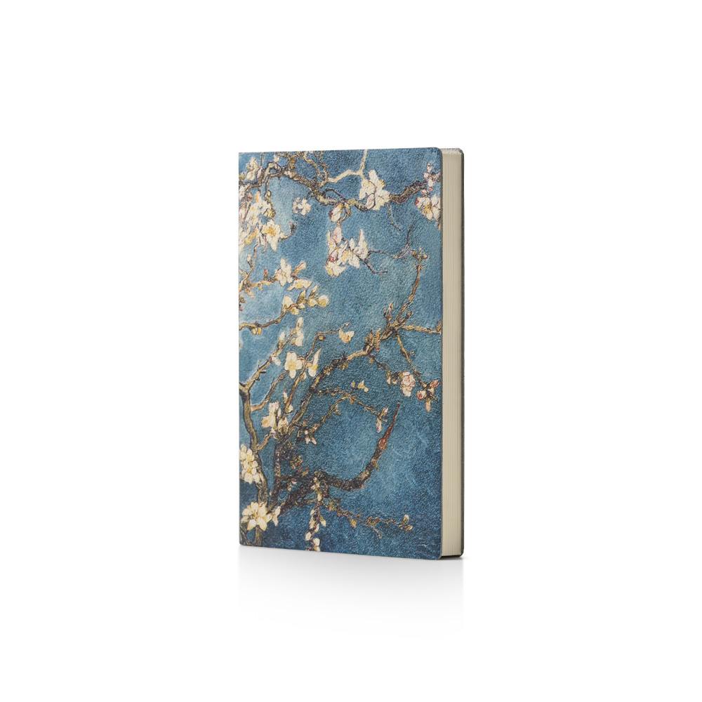 Diario Art Notes 15x21 in Pelle Stampata a Rilievo con Scatola Gift