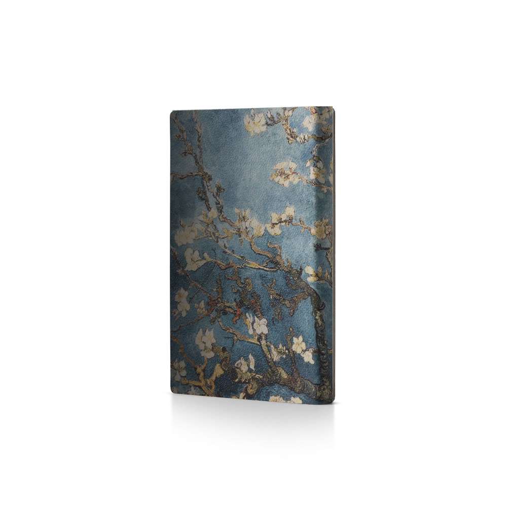 Diario Art Notes 15x21 in Pelle Stampata a Rilievo con Scatola Gift