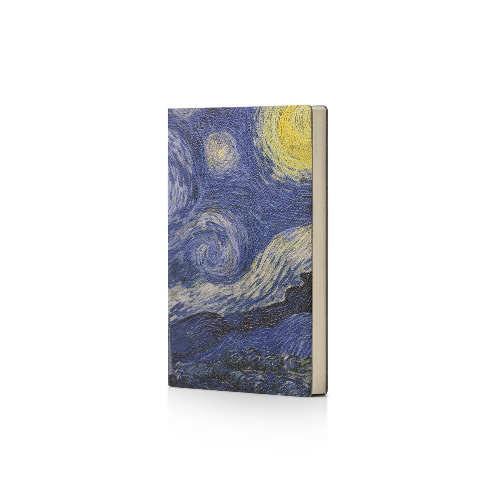 Diario Art Notes 15x21 in Pelle Stampata a Rilievo con Scatola Gift