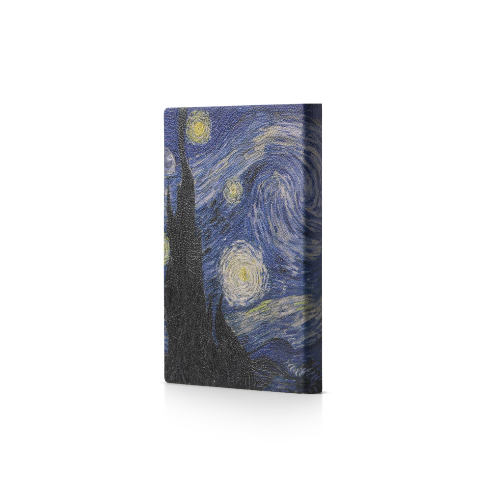 Diario Art Notes 15x21 in Pelle Stampata a Rilievo con Scatola Gift