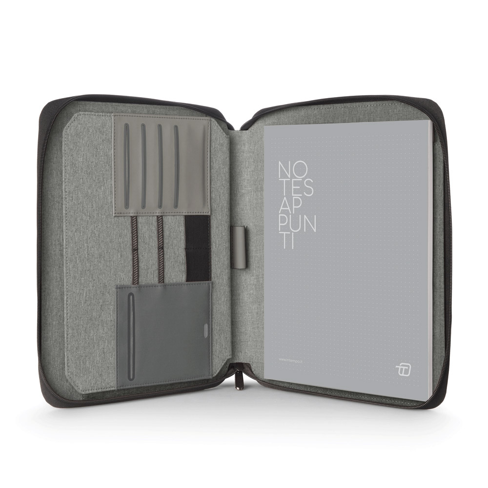 Portablocco con Zip Canvass