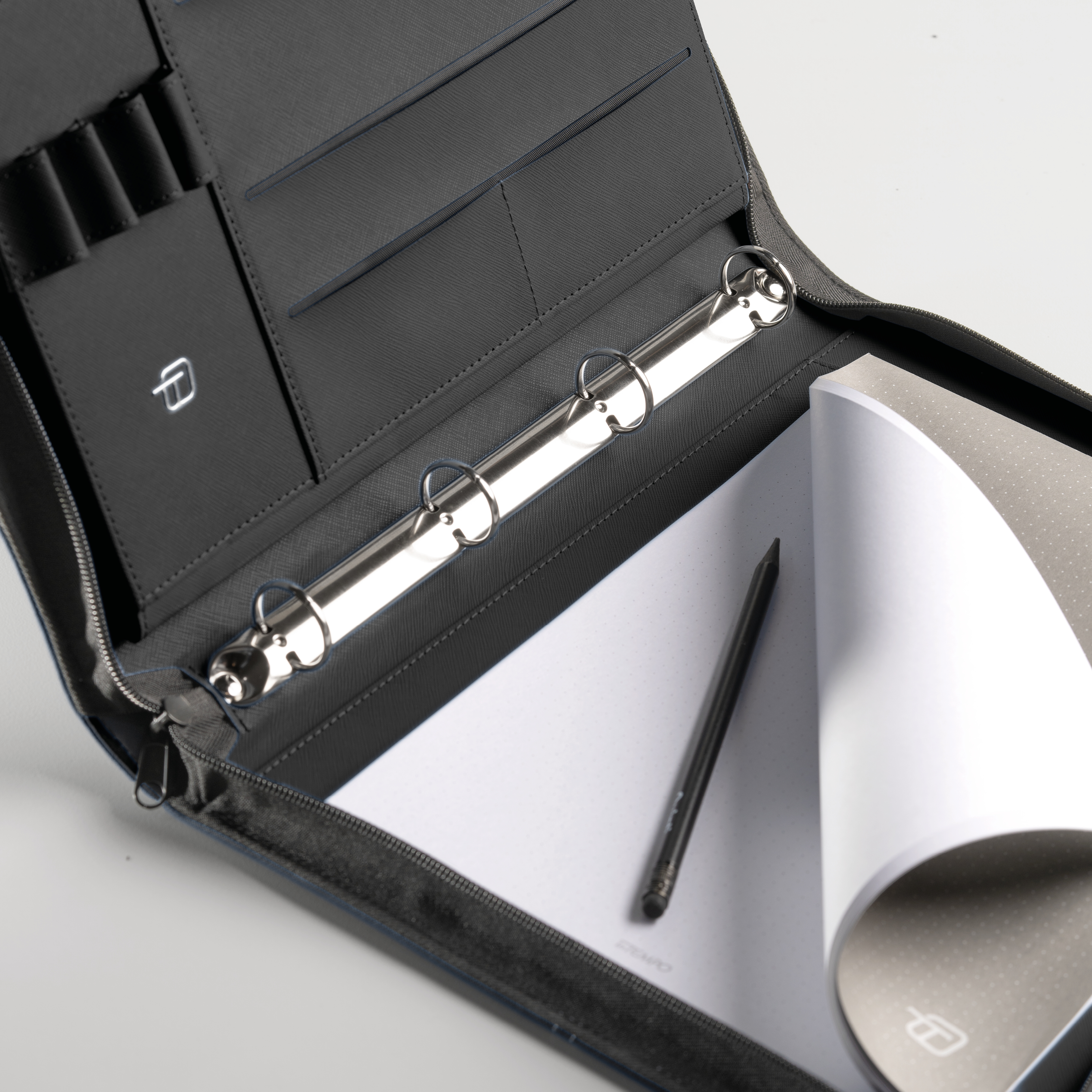 Portablocco con Anelli e Maniglia New Classic
