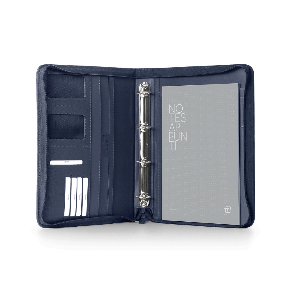 Portablocco Attrezzato con Anelli e Zip Office