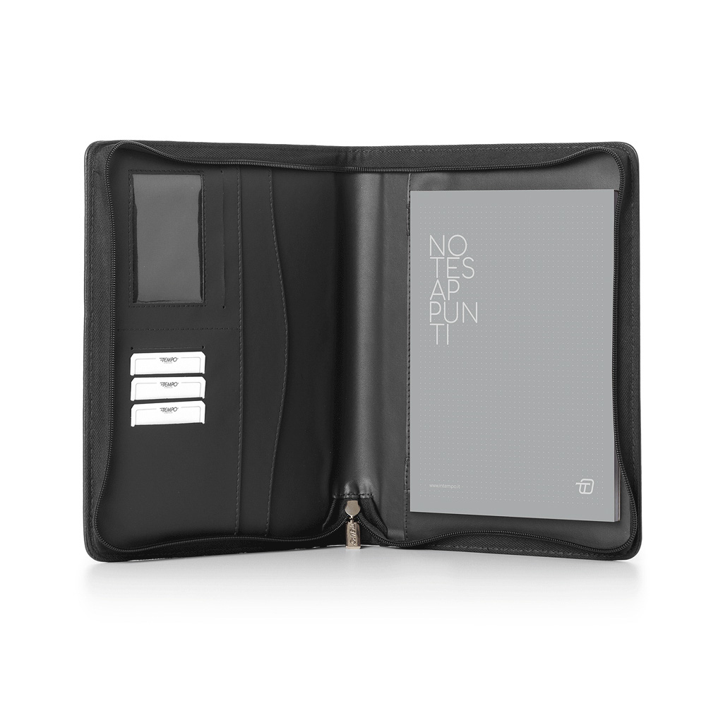 Portablocco A5 con Zip Office
