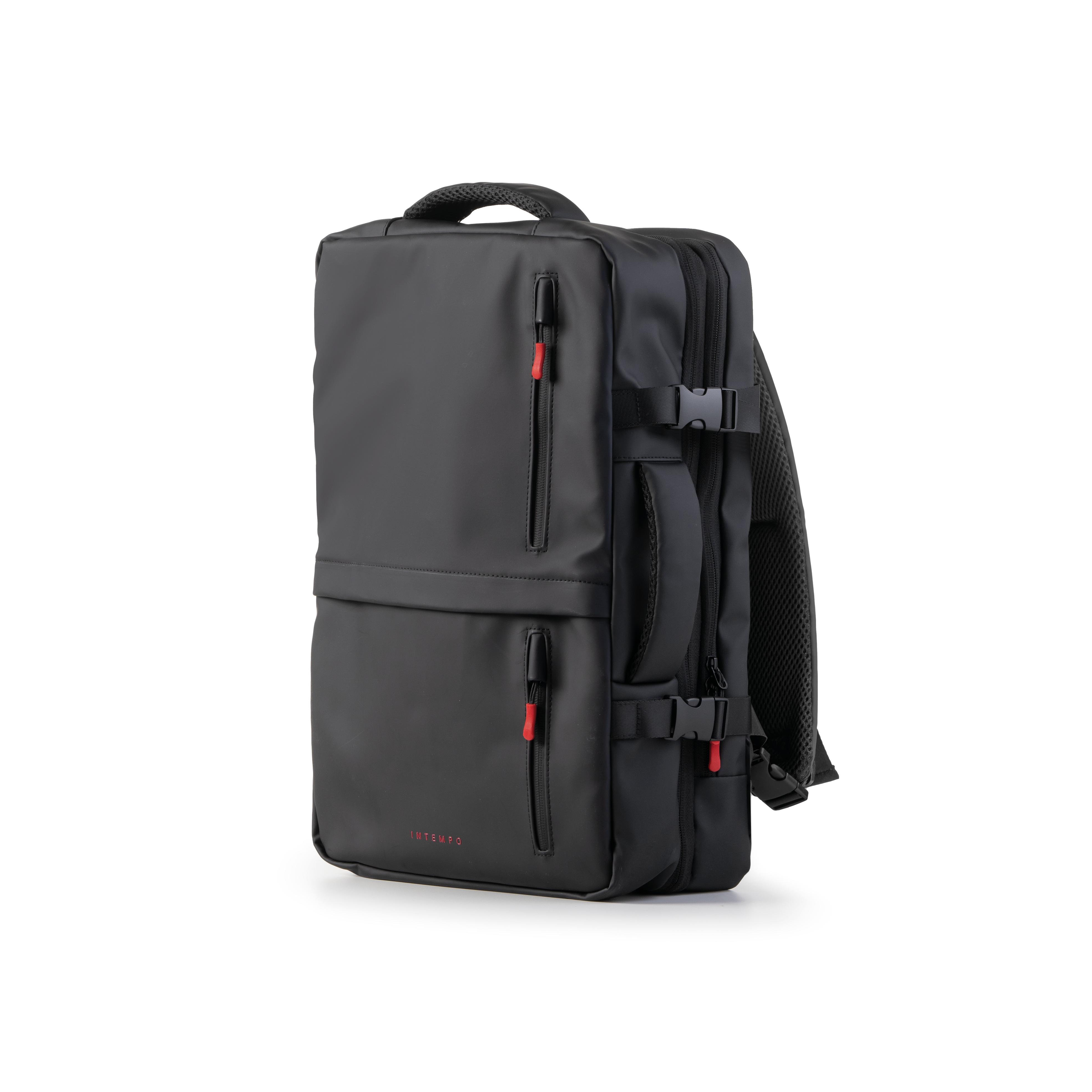 Rainproof Rubber Travel Backpack – DROPinBLACK