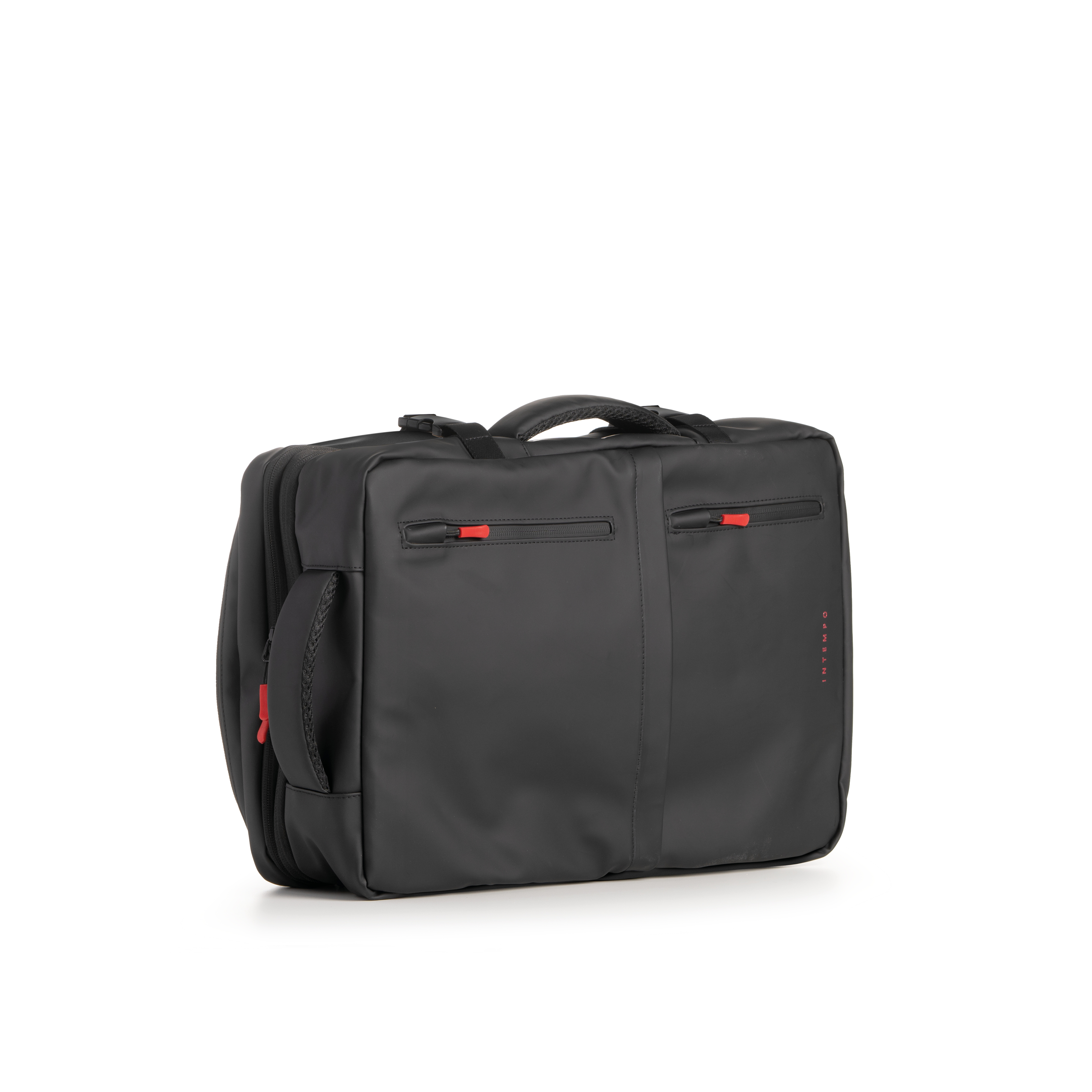 Zaino Travel-Backpack DROPinBLACK In Gomma Antipioggia