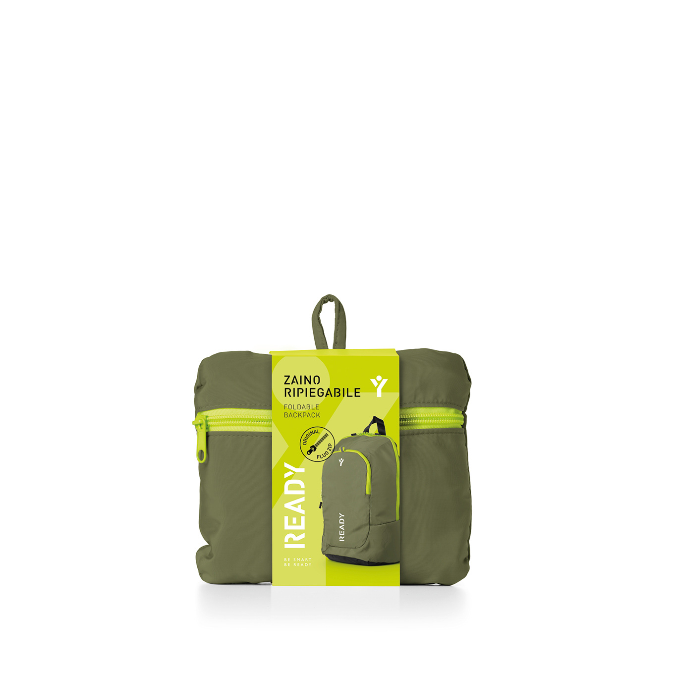 Zaino Daypack Ripiegabile Ready Everyday in Tela Superleggera