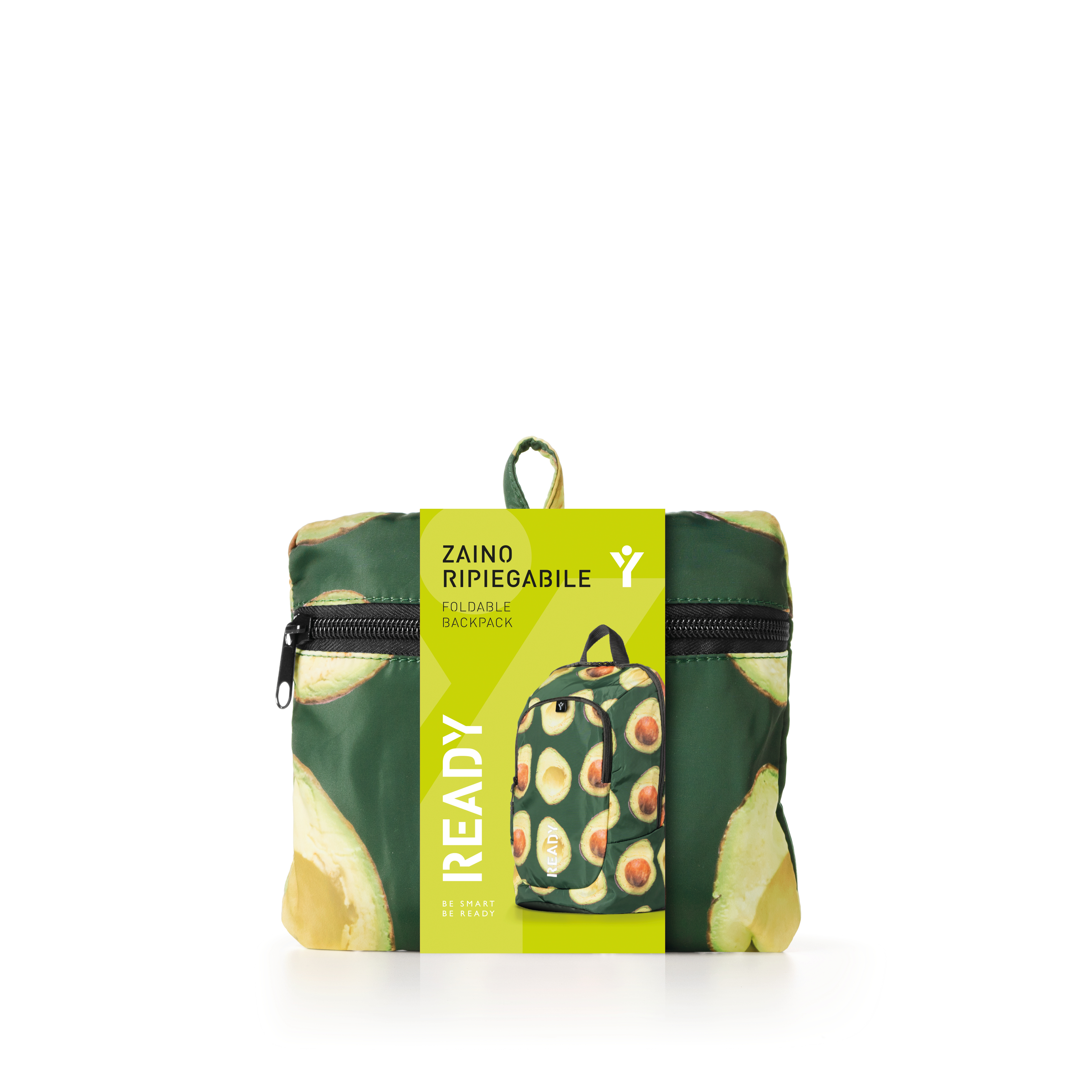 Zaino Ripiegabile Ultraleggero Ready Fruggy - Avocado