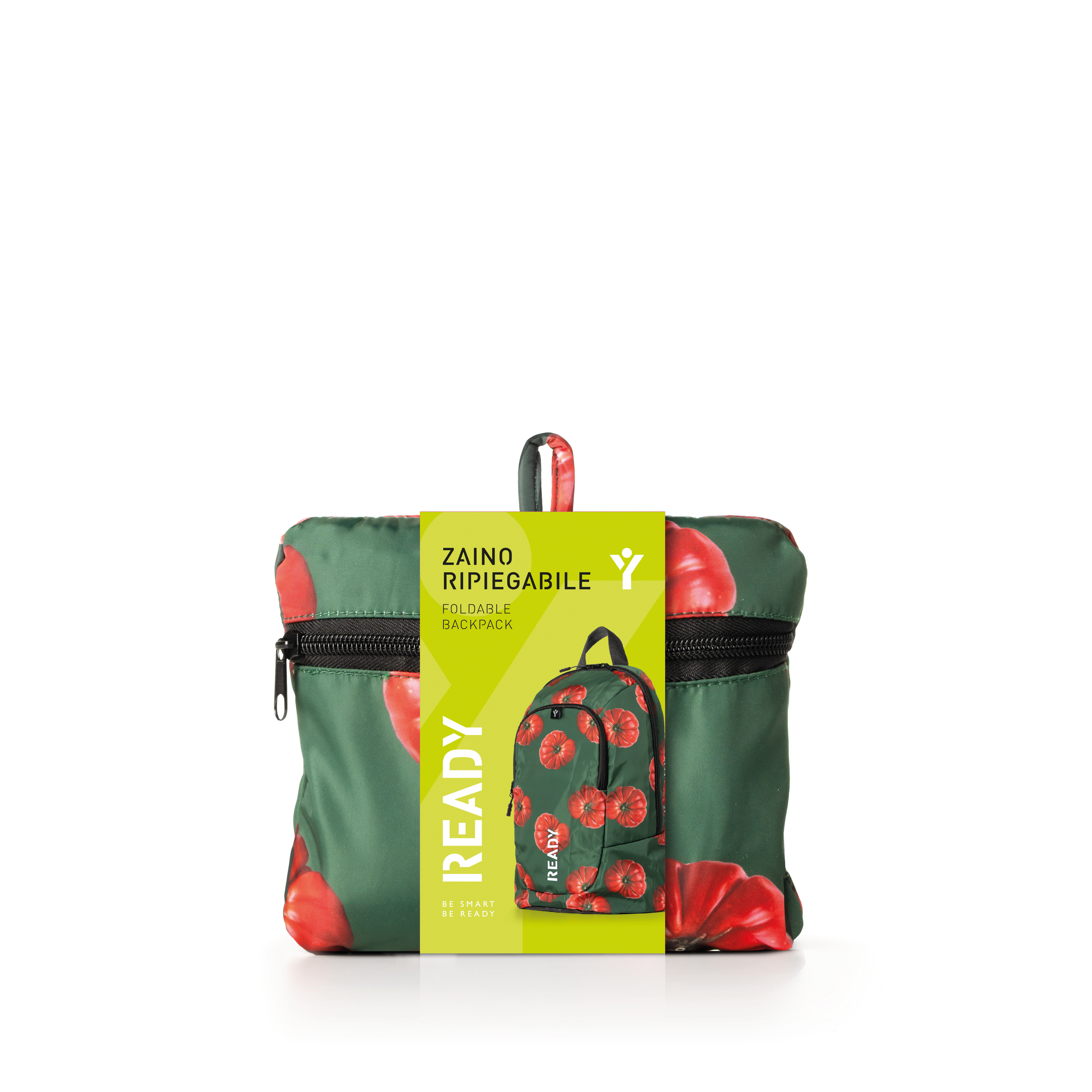 Zaino Ripiegabile Ultraleggero Ready Fruggy - Pomodoro