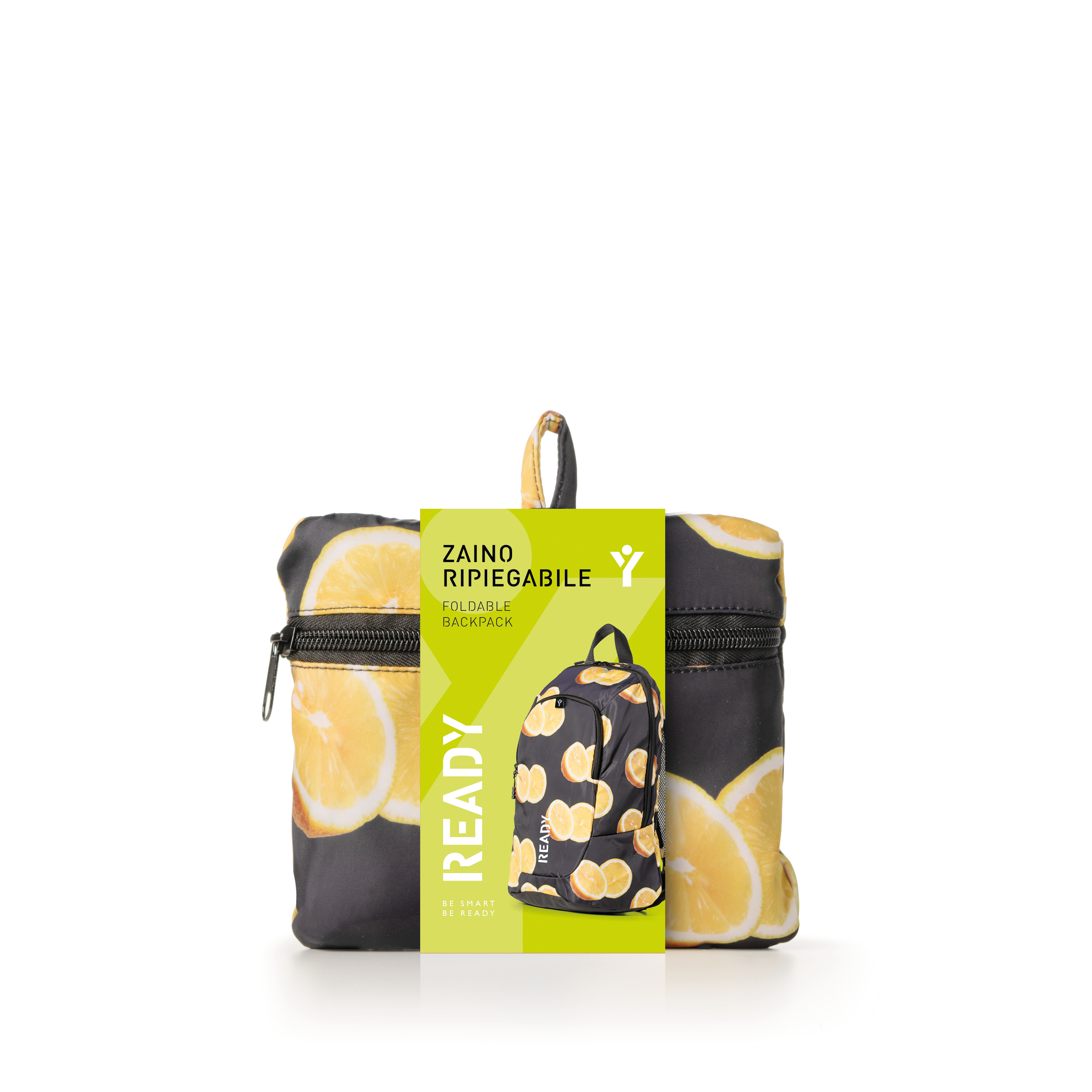 Zaino Ripiegabile Ultraleggero Ready Fruggy - Limone