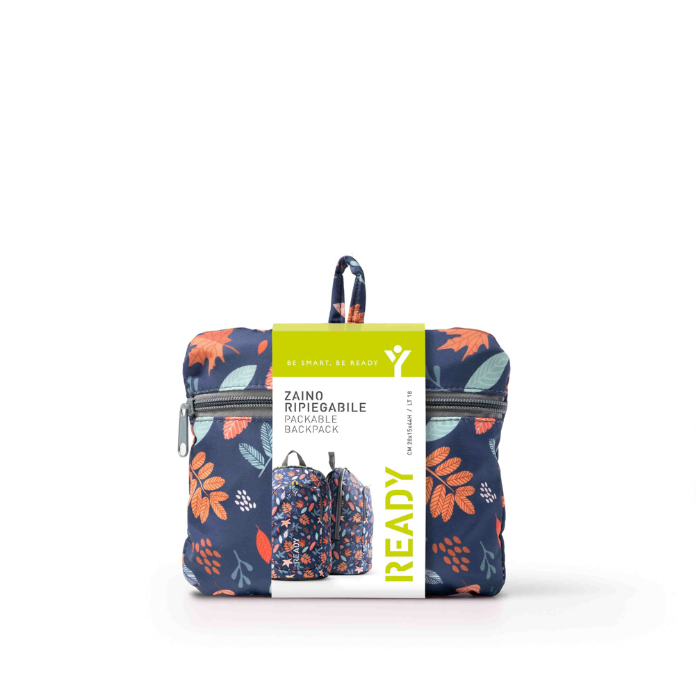 Zaino Daypack Ripiegabile Ready Pattern in Tela Superleggera