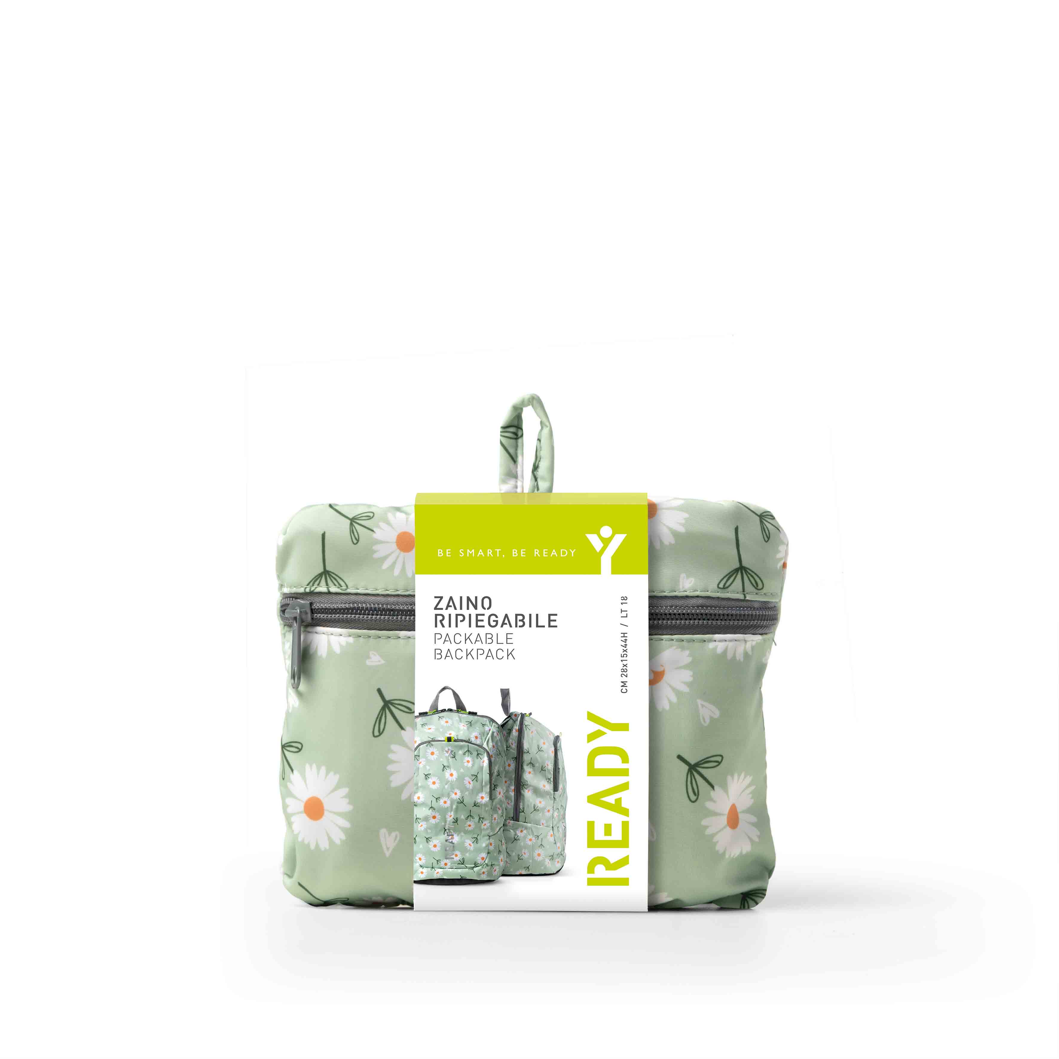Zaino Daypack Ripiegabile Ready Pattern in Tela Superleggera