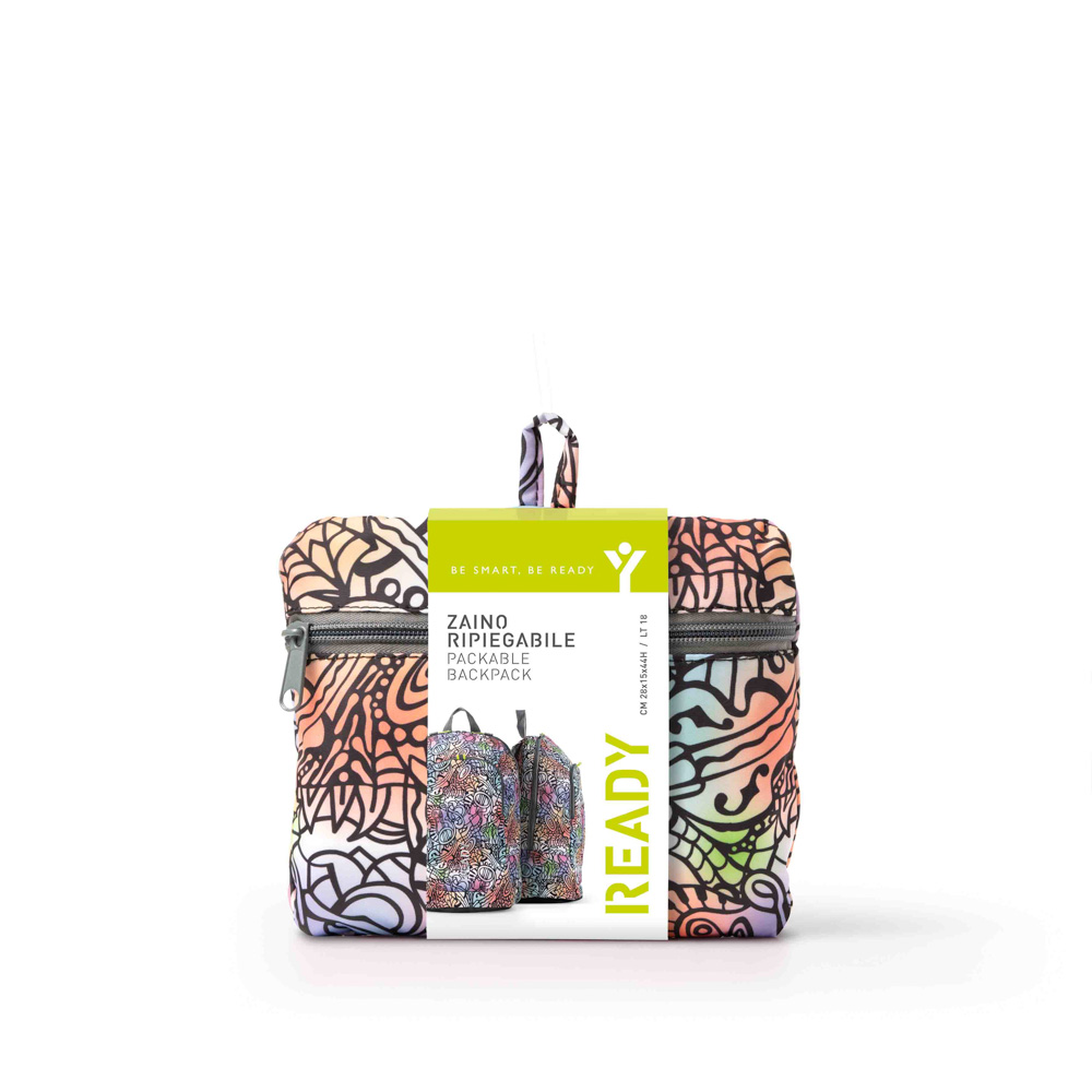 Zaino Daypack Ripiegabile Ready Pattern in Tela Superleggera