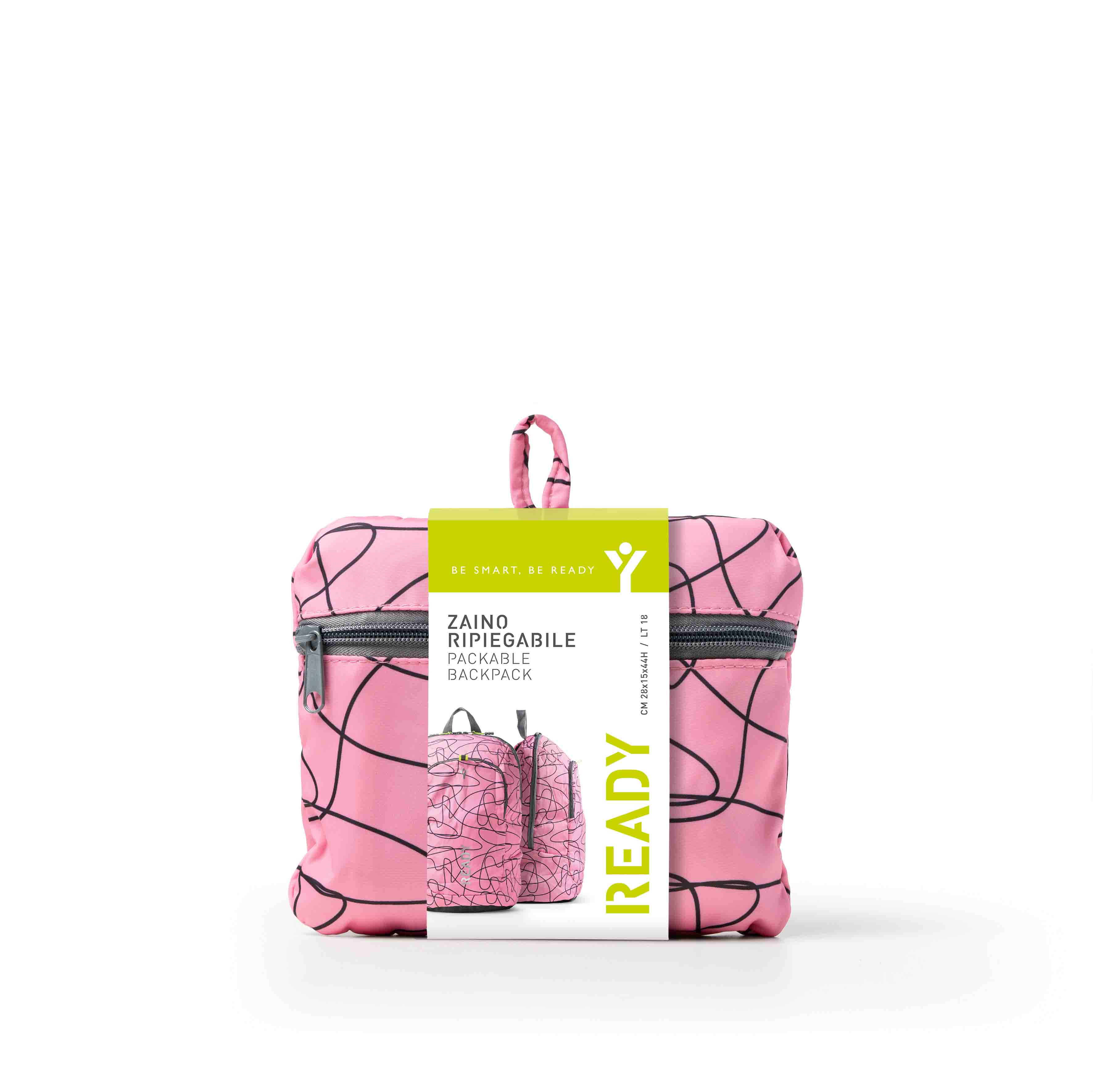 Zaino Daypack Ripiegabile Ready Pattern in Tela Superleggera