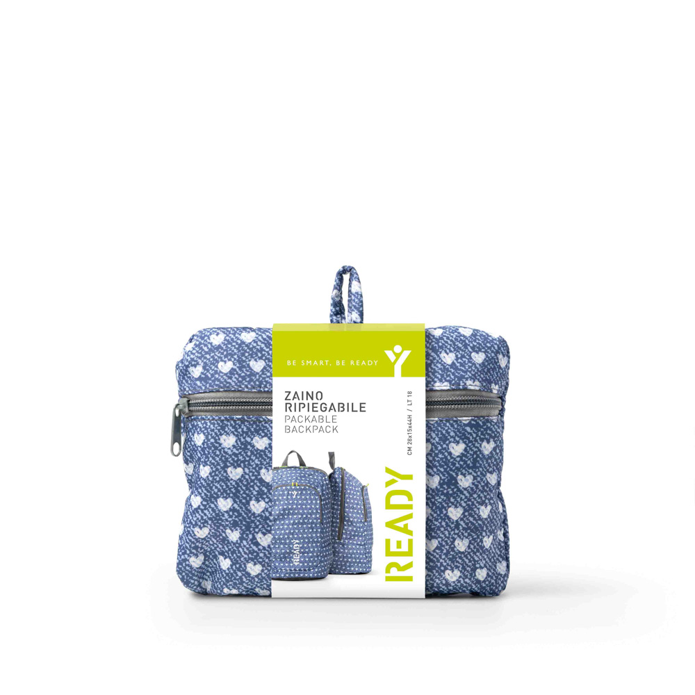 Zaino Daypack Ripiegabile Ready Pattern in Tela Superleggera