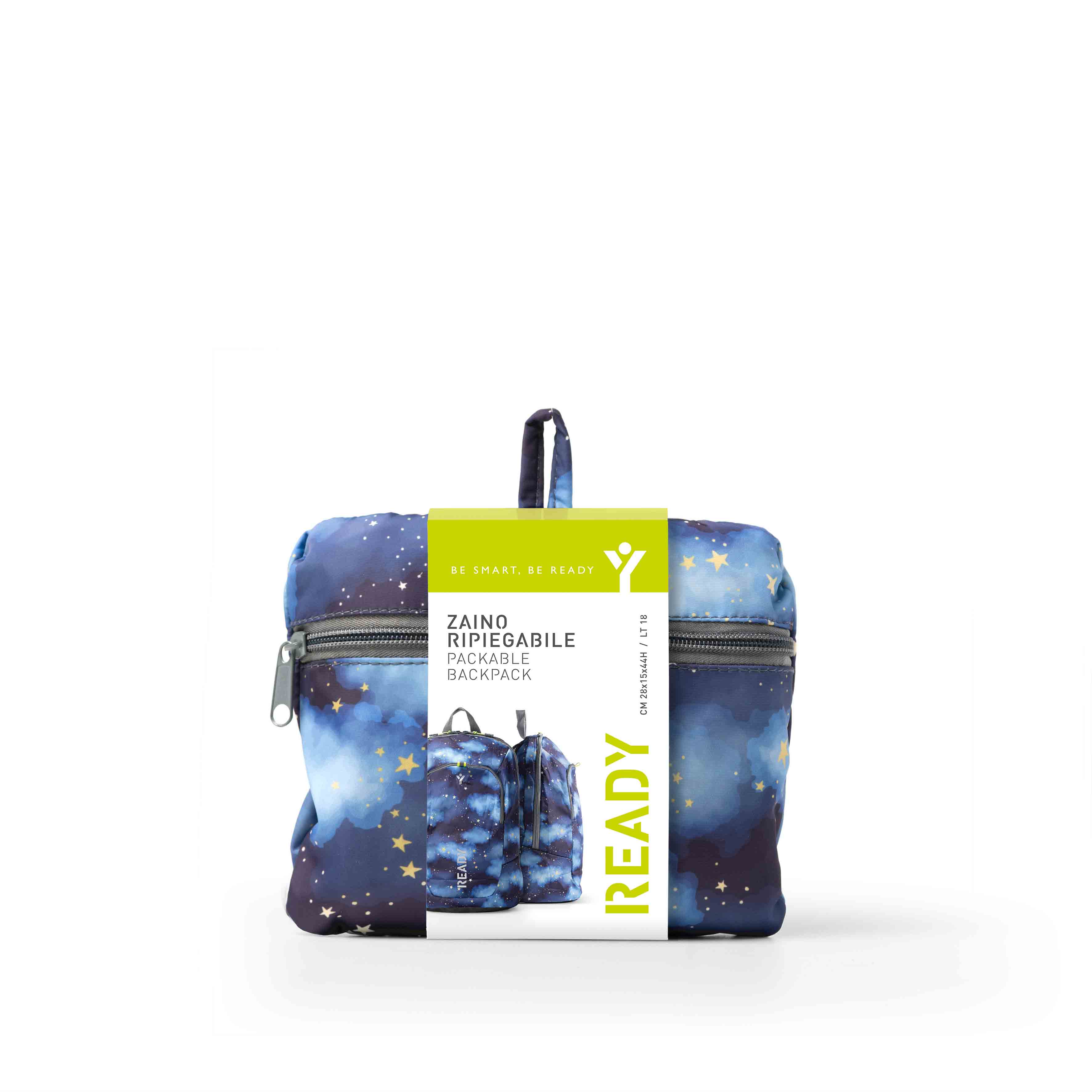 Zaino Daypack Ripiegabile Ready Pattern in Tela Superleggera