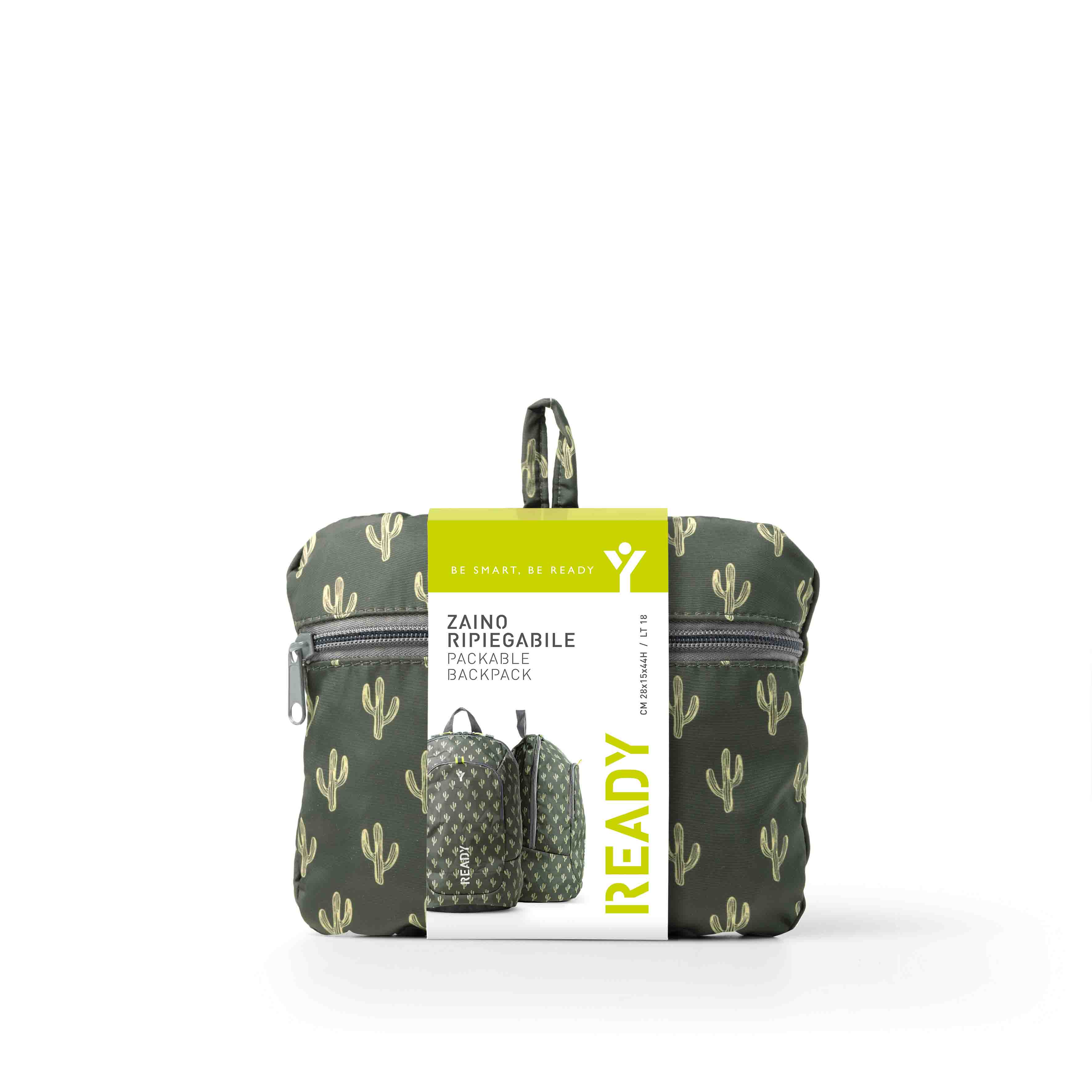 Zaino Daypack Ripiegabile Ready Pattern in Tela Superleggera