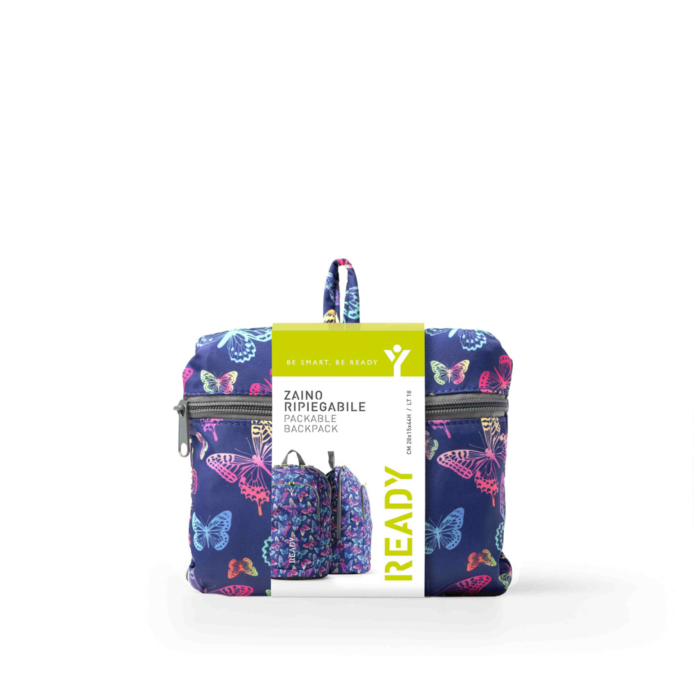 Zaino Daypack Ripiegabile Ready Pattern in Tela Superleggera