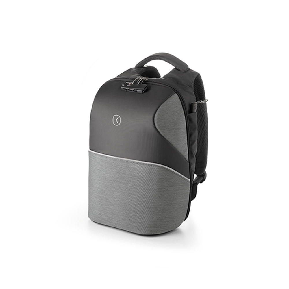 Zaino Tekniko Tab con Cavo Antifurto, Chiusura a Combinazione e Porta Usb