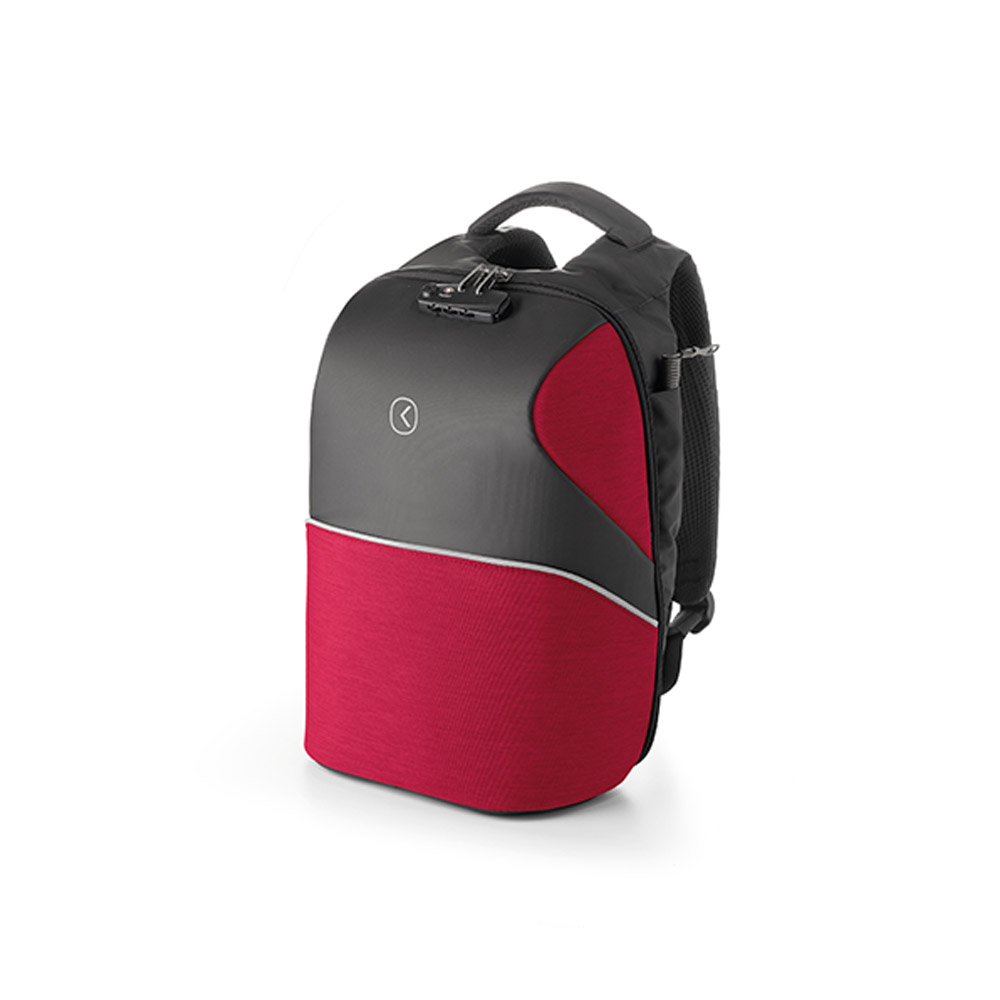 Zaino Tekniko Tab con Cavo Antifurto, Chiusura a Combinazione e Porta Usb