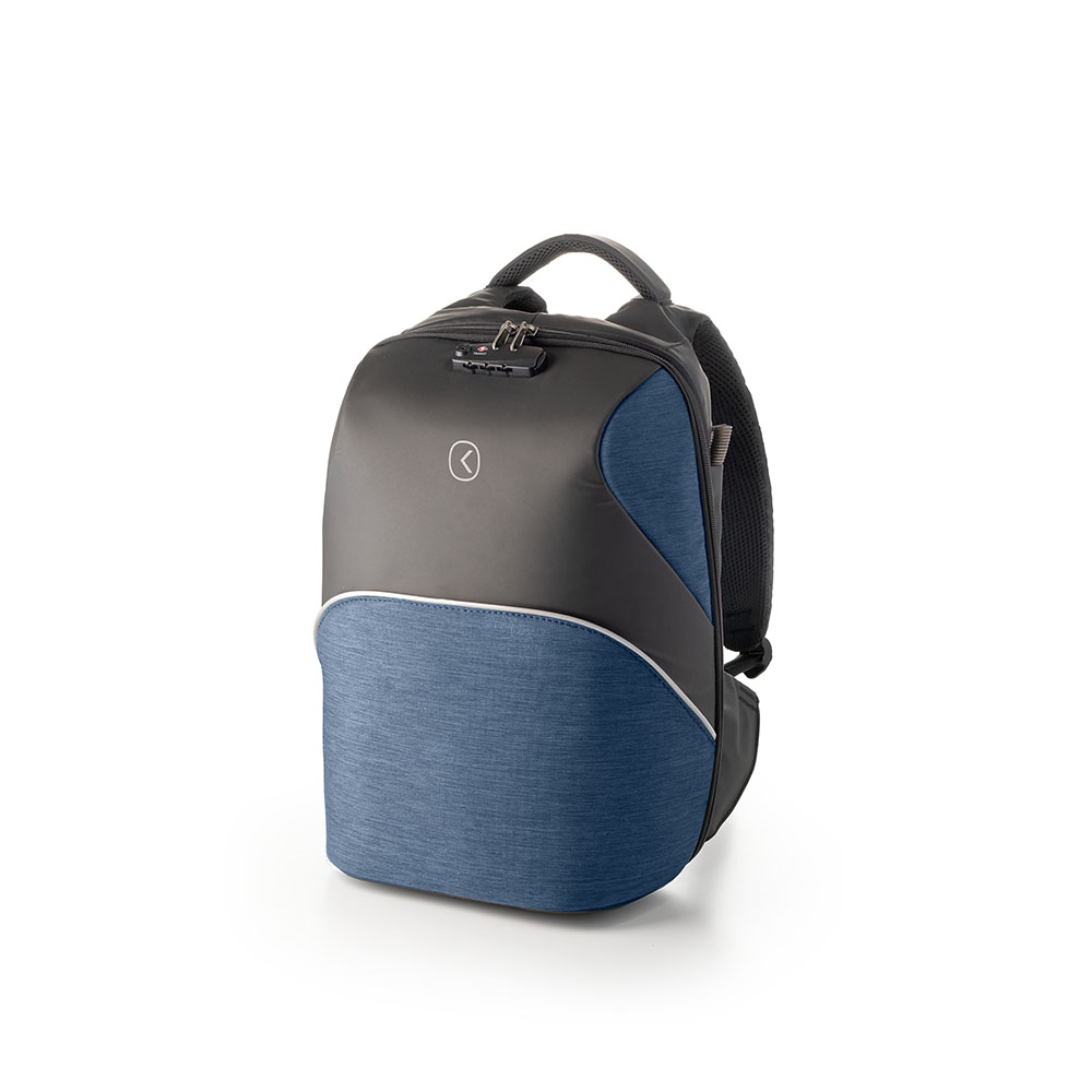 Zaino Tekniko Expand con Cavo Antifurto, Chiusura a Combinazione e Porta Usb