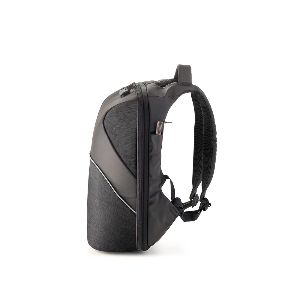 Zaino Tekniko Expand con Cavo Antifurto, Chiusura a Combinazione e Porta Usb