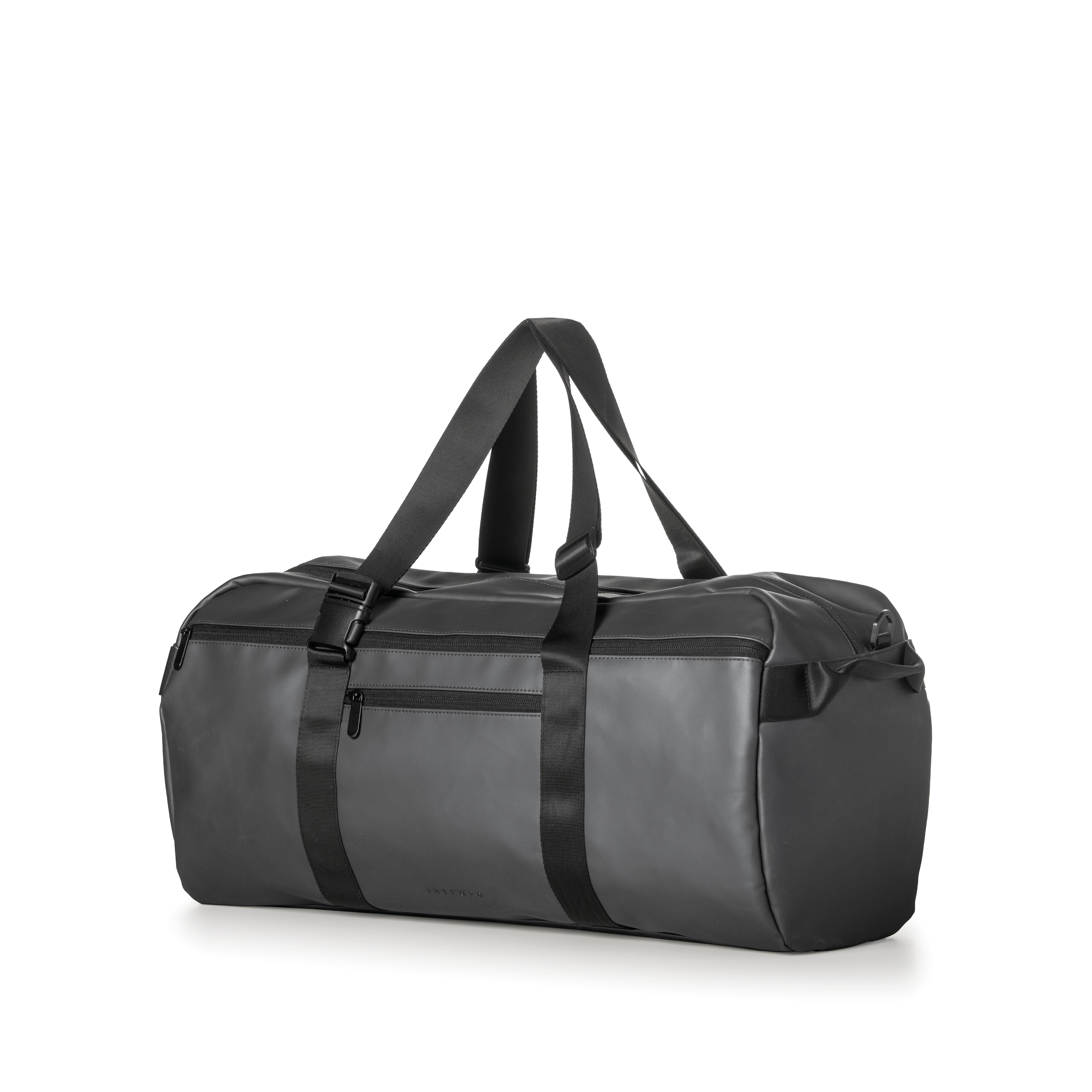 Borsa Weekend Duffel Bag Zainabile Drop Titanium in Gomma Antipioggia