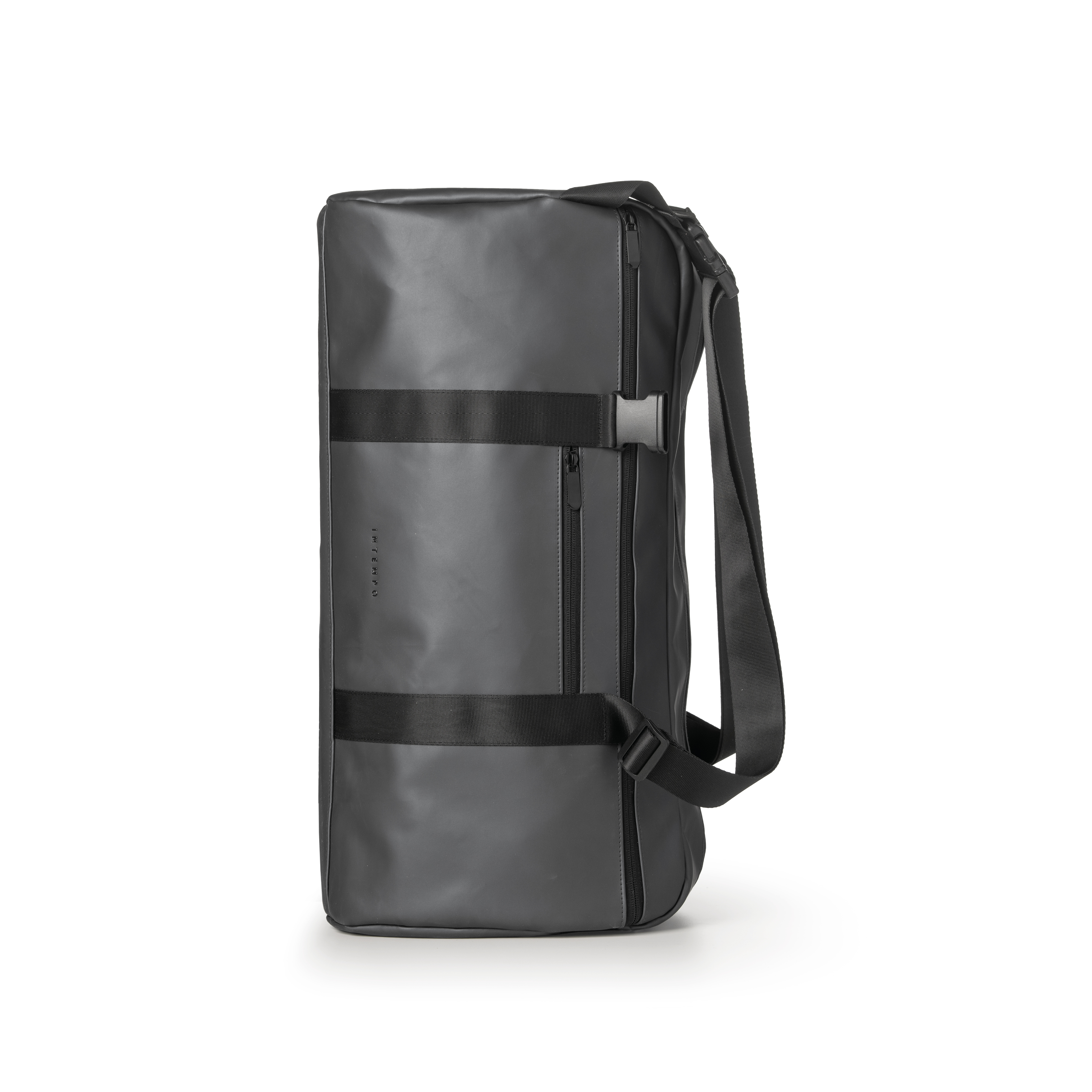 Borsa Weekend Duffel Bag Zainabile Drop Titanium in Gomma Antipioggia