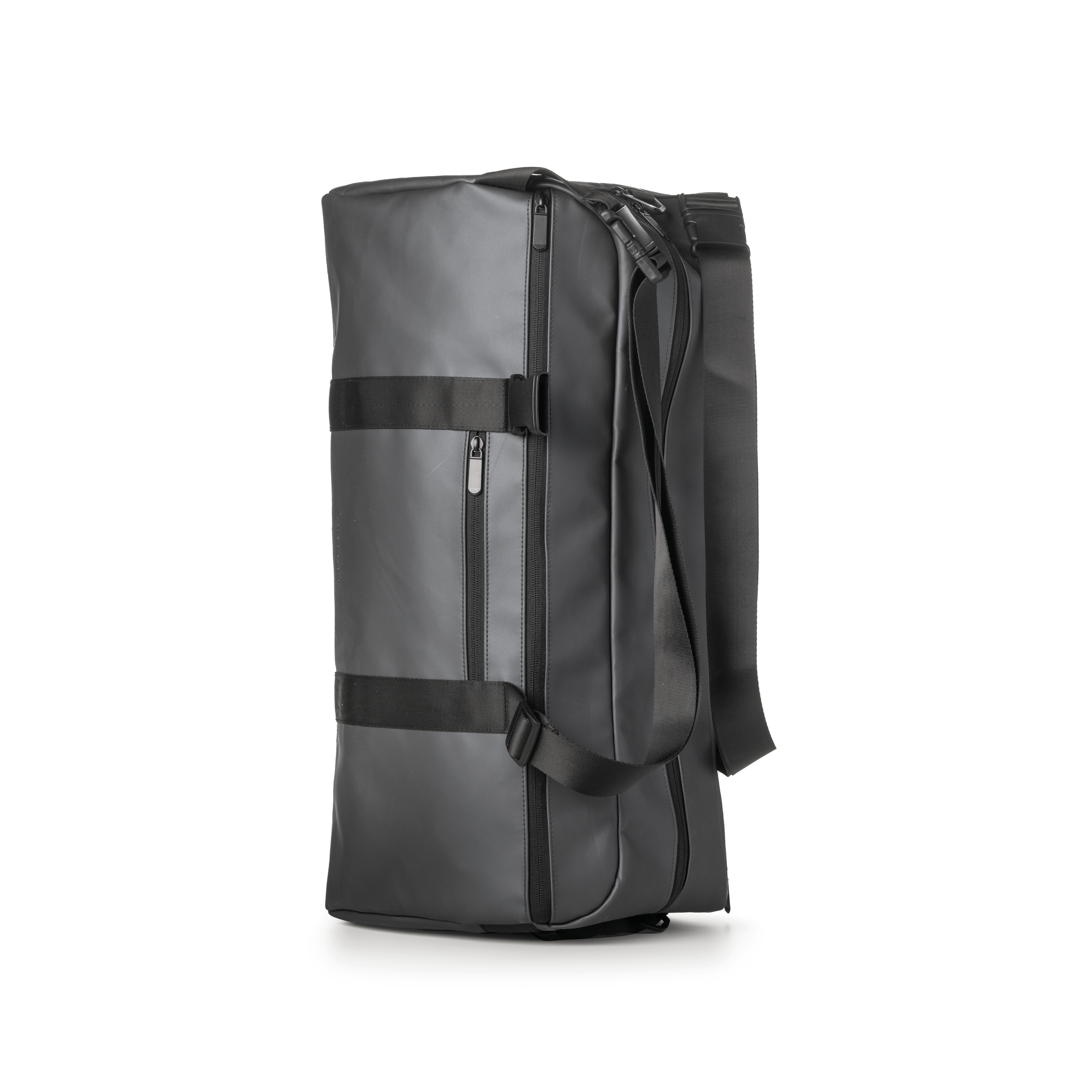 Borsa Weekend Duffel Bag Zainabile Drop Titanium in Gomma Antipioggia