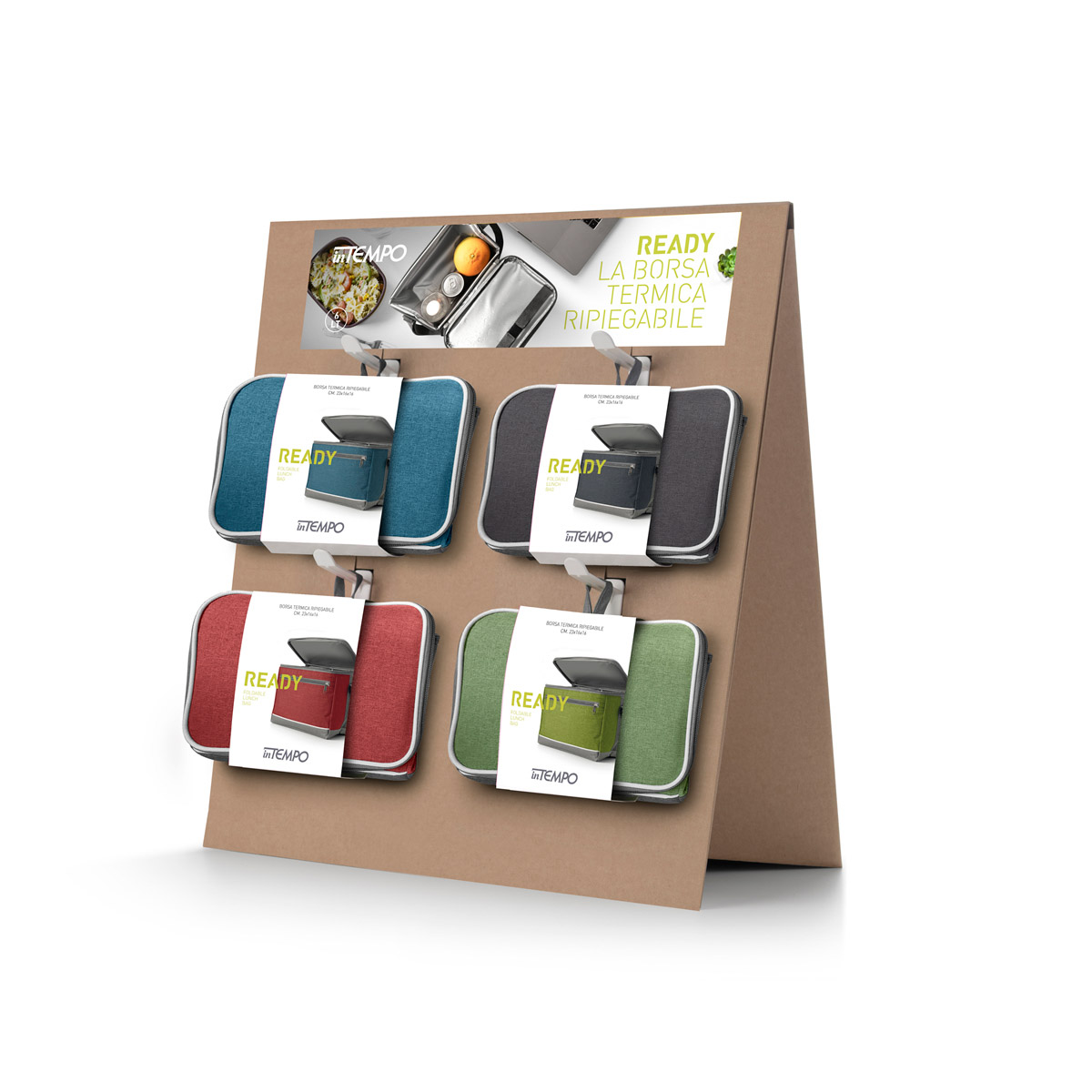 Borsa Termica Ready Everyday in Tela Colori Assortiti