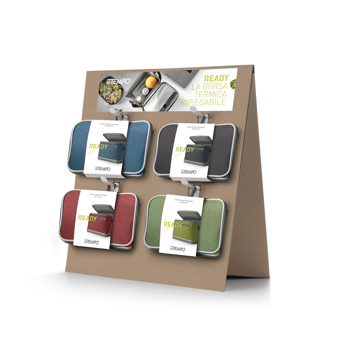 Borsa Termica Ready Everyday in Tela Colori Assortiti