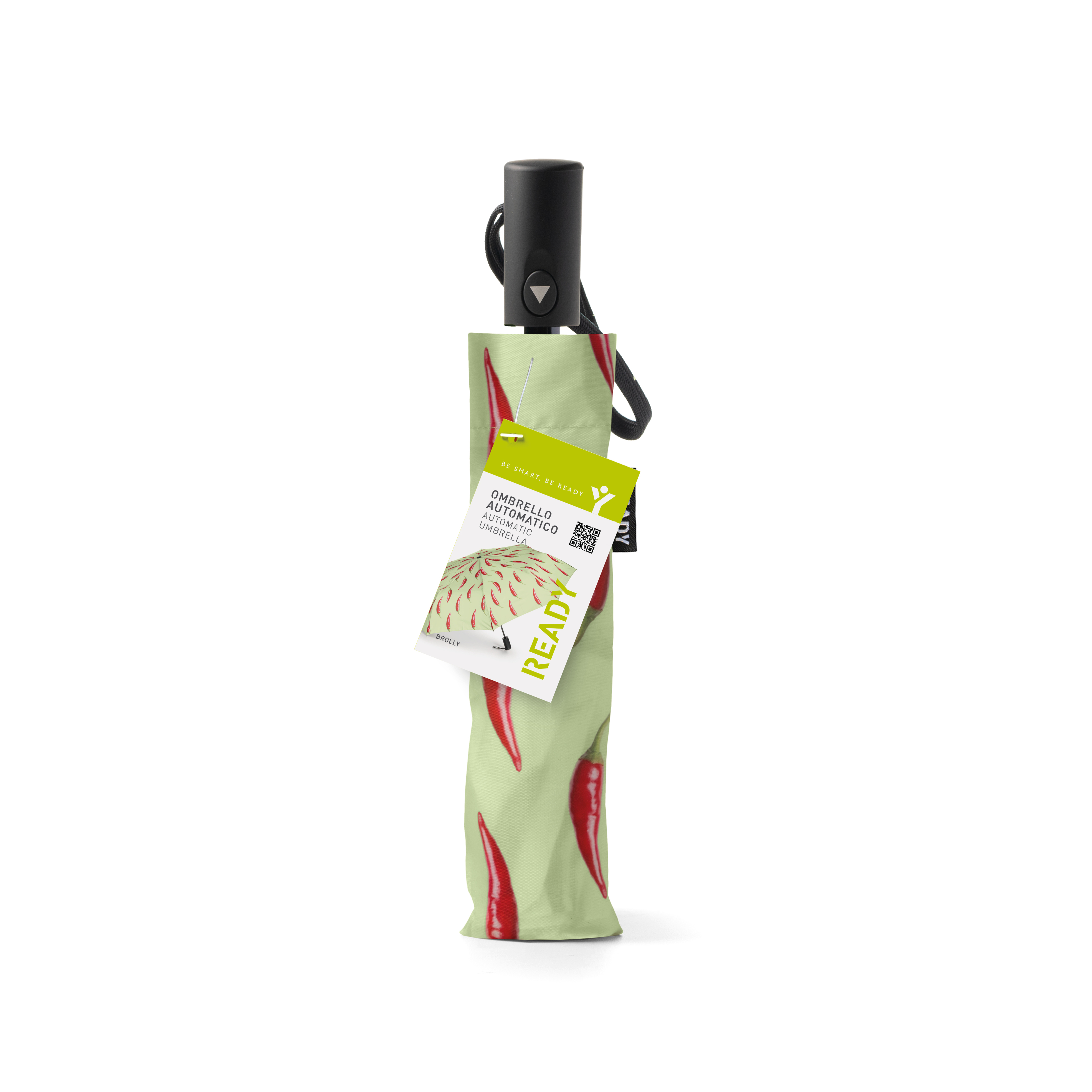 Ombrello Compatto Ready Fruggy con Apertura Automatica
