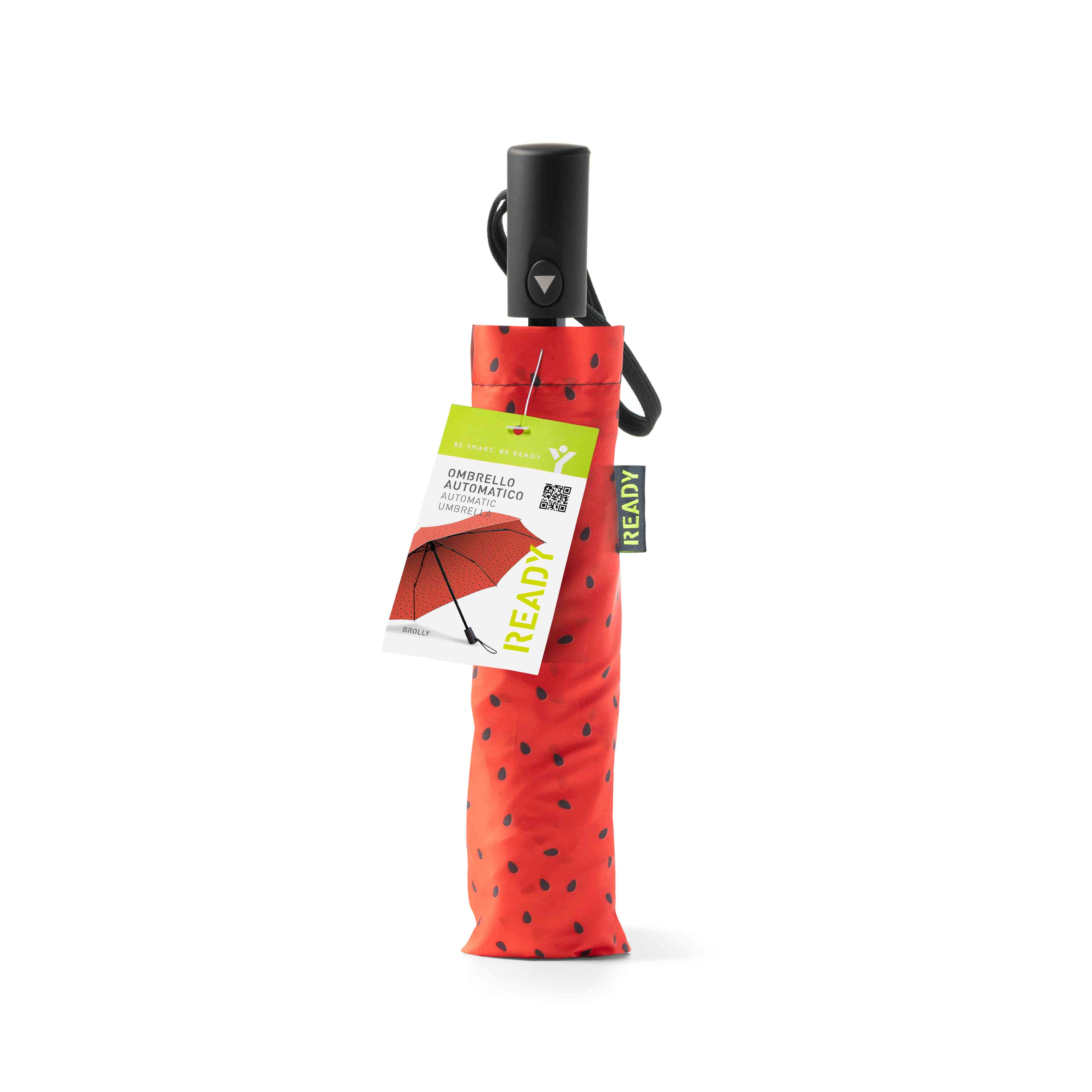 Ombrello Compatto Ready Pattern con Apertura Automatica