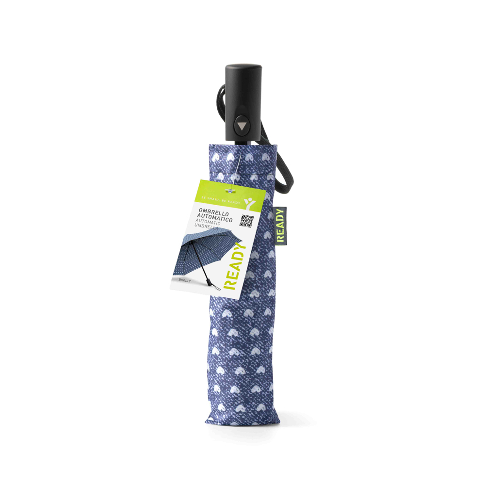 Ombrello Compatto Ready Pattern con Apertura Automatica
