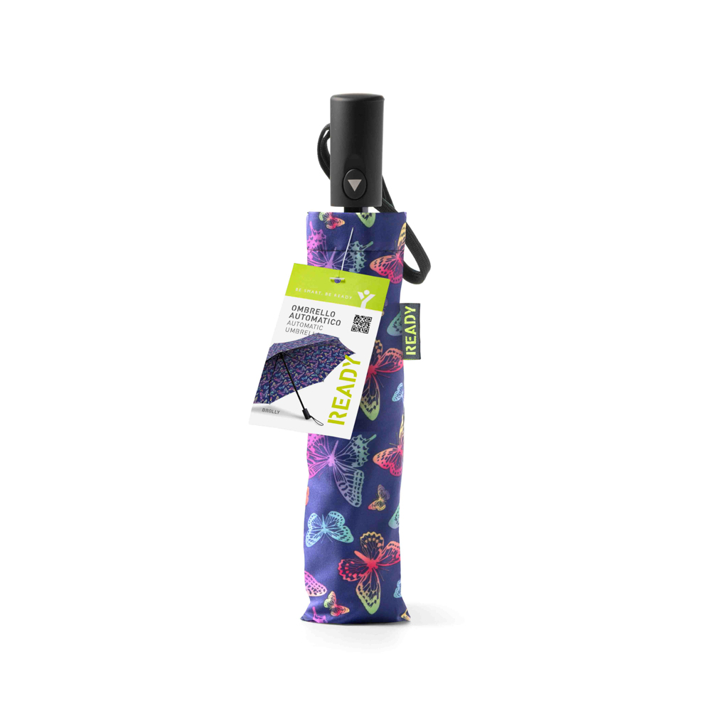 Ombrello Compatto Ready Pattern con Apertura Automatica