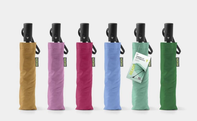 Kit 12 Ombrelli Compatti Ready Summer Colori Assortiti